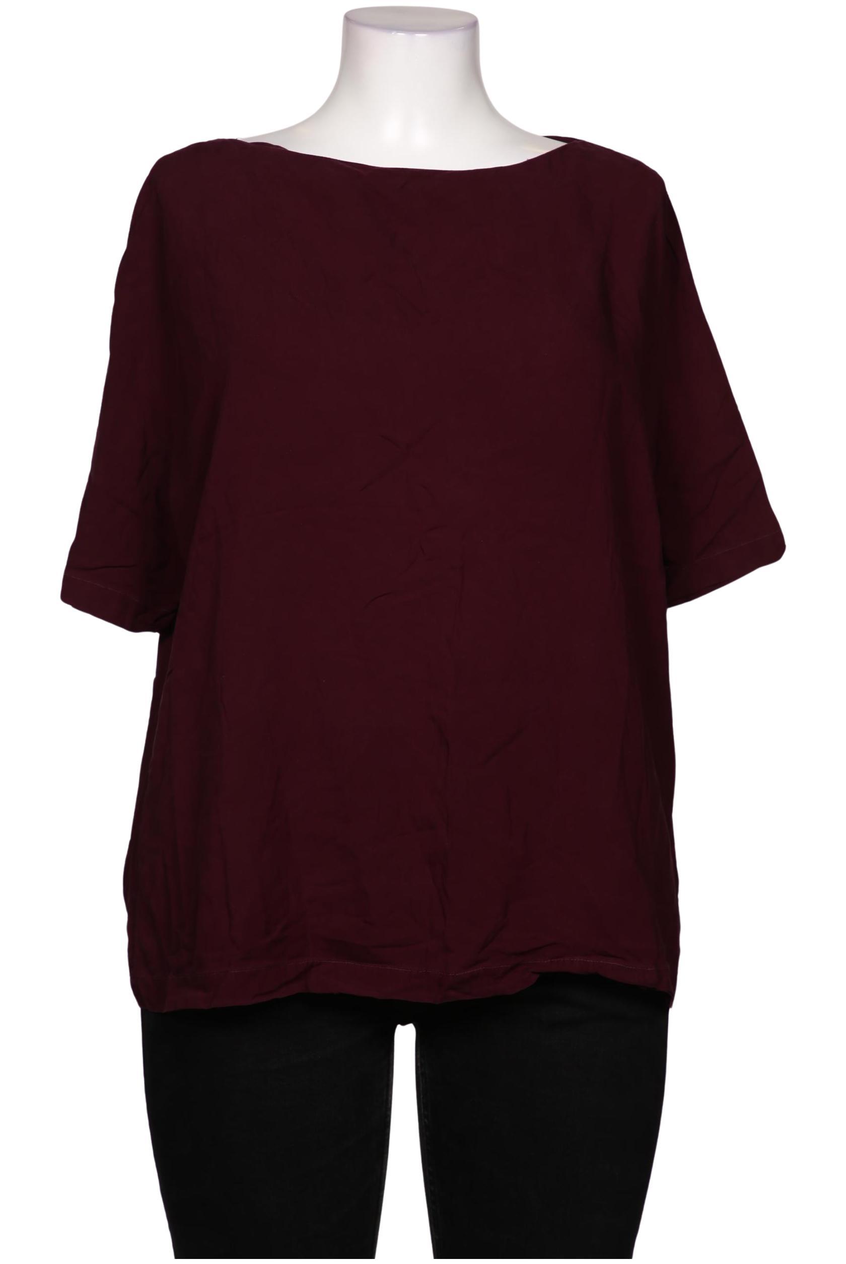 

hessnatur Damen Bluse, bordeaux, Gr. 46