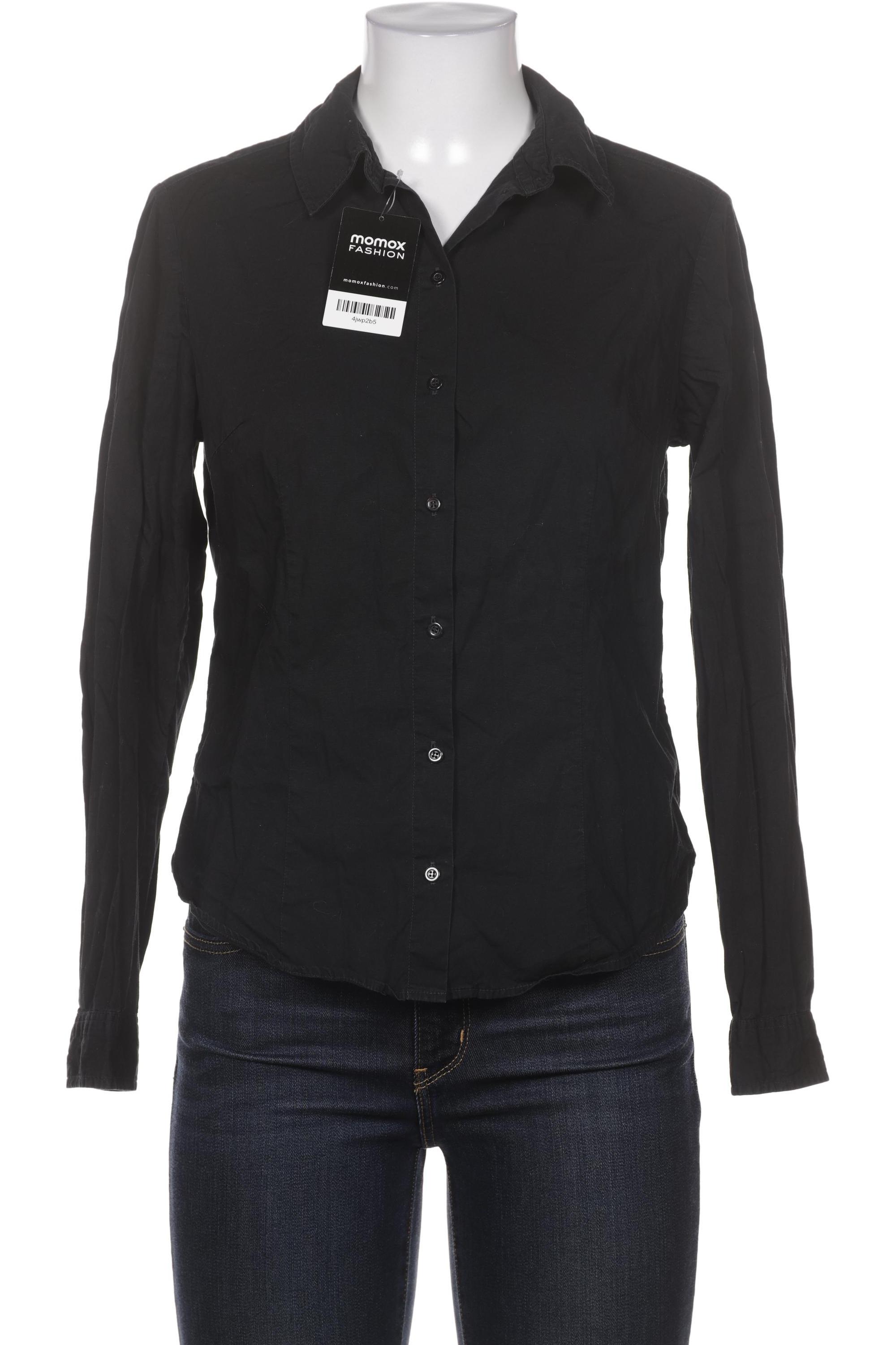 

hessnatur Damen Bluse, schwarz, Gr. 38