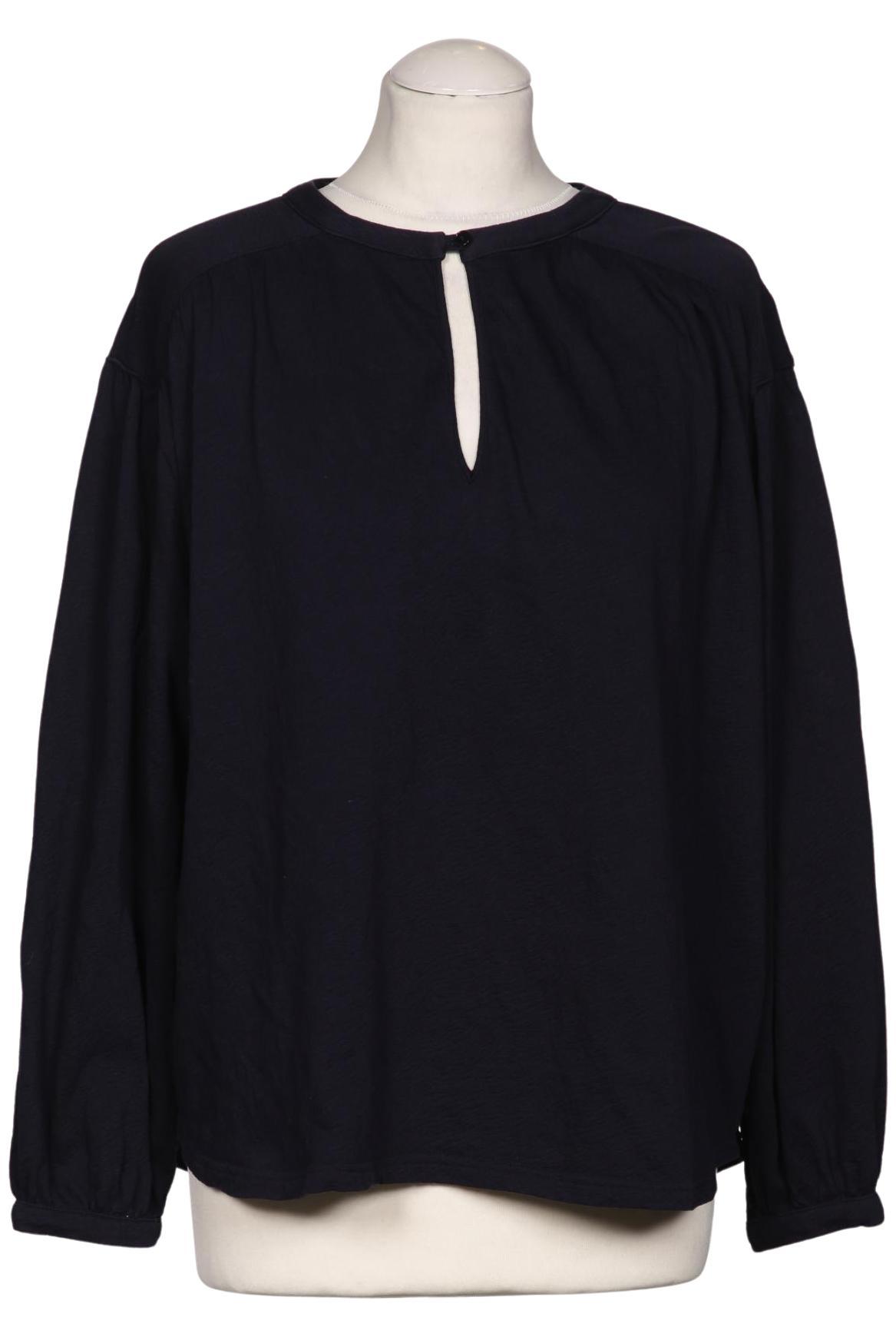 

hessnatur Damen Bluse, marineblau, Gr. 40