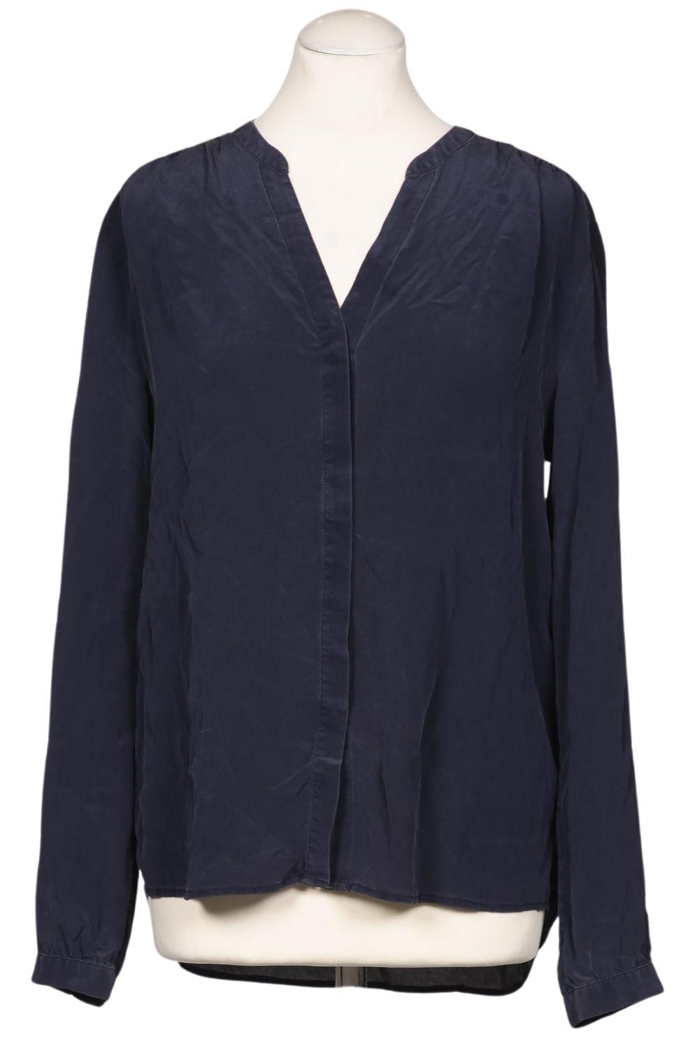 

hessnatur Damen Bluse, marineblau, Gr. 38