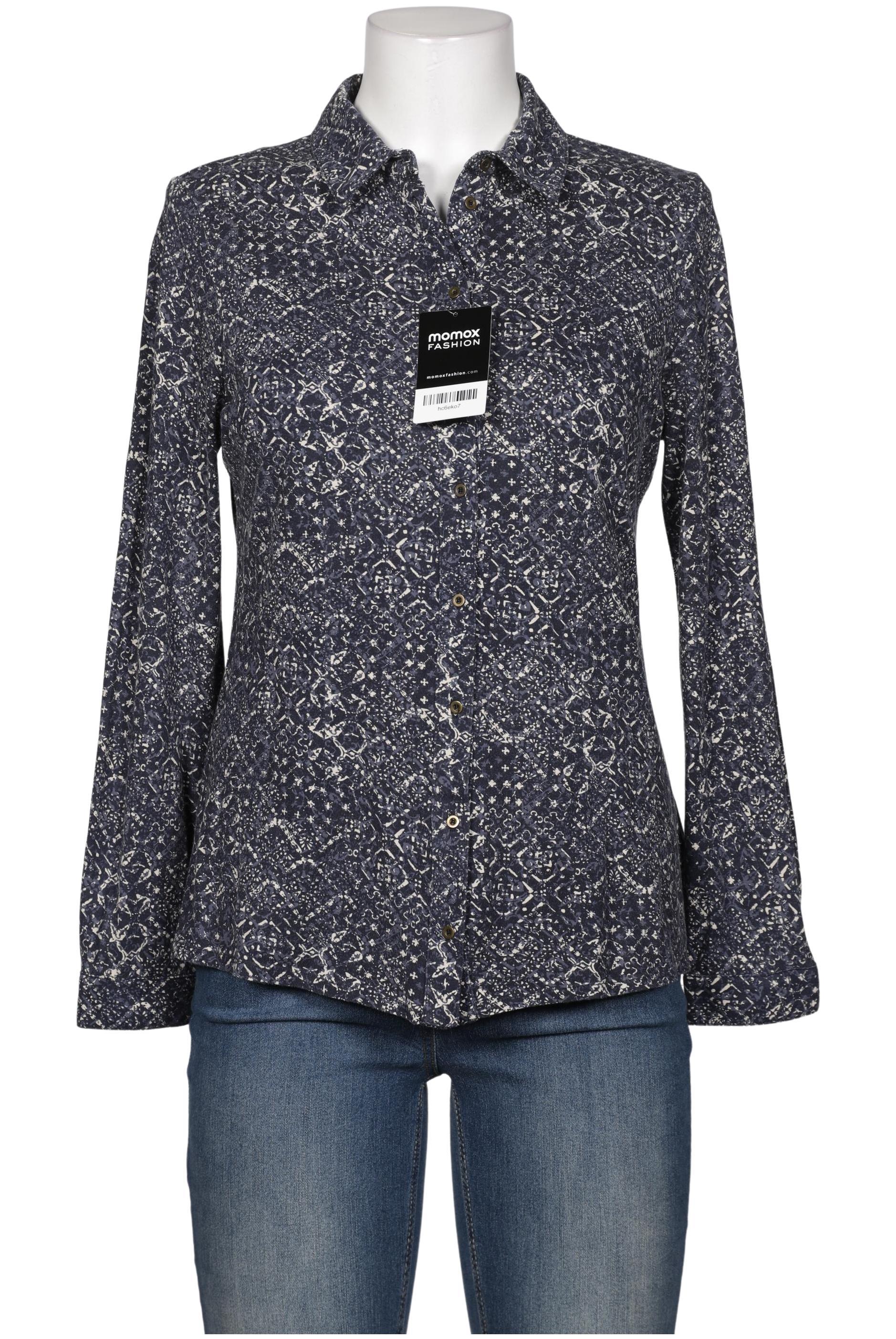 

hessnatur Damen Bluse, marineblau, Gr. 38