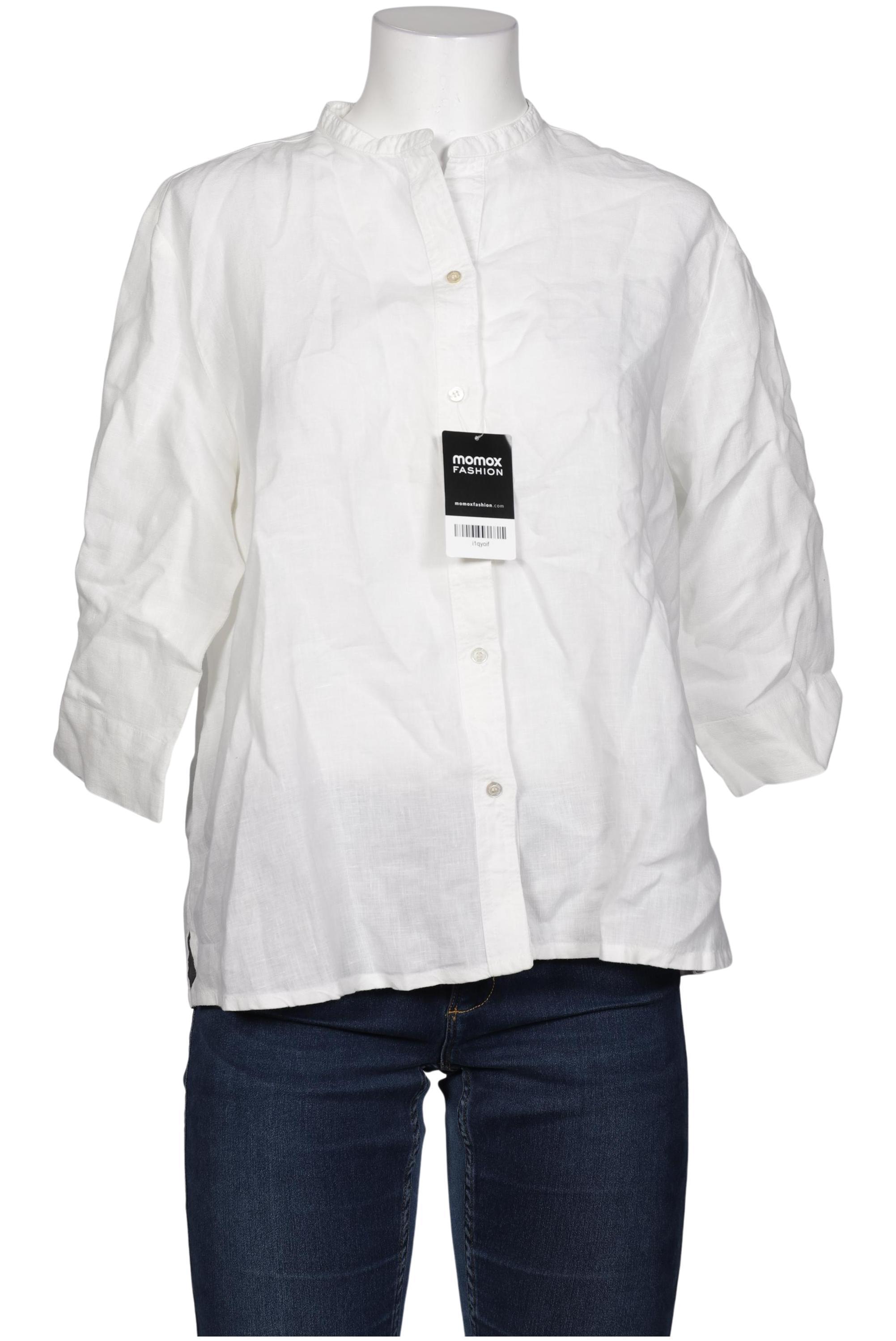 

hessnatur Damen Bluse, weiß, Gr. 46