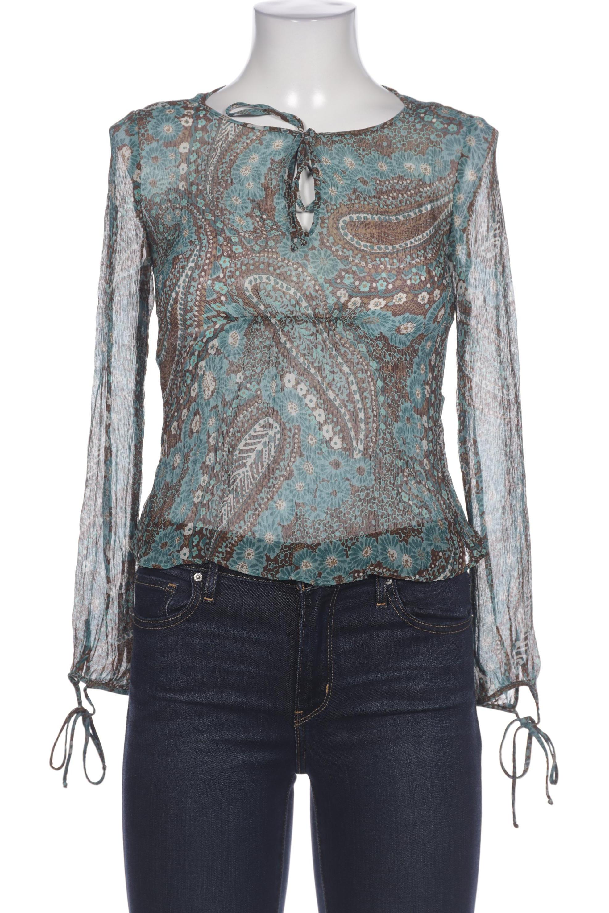 

hessnatur Damen Bluse, türkis, Gr. 36