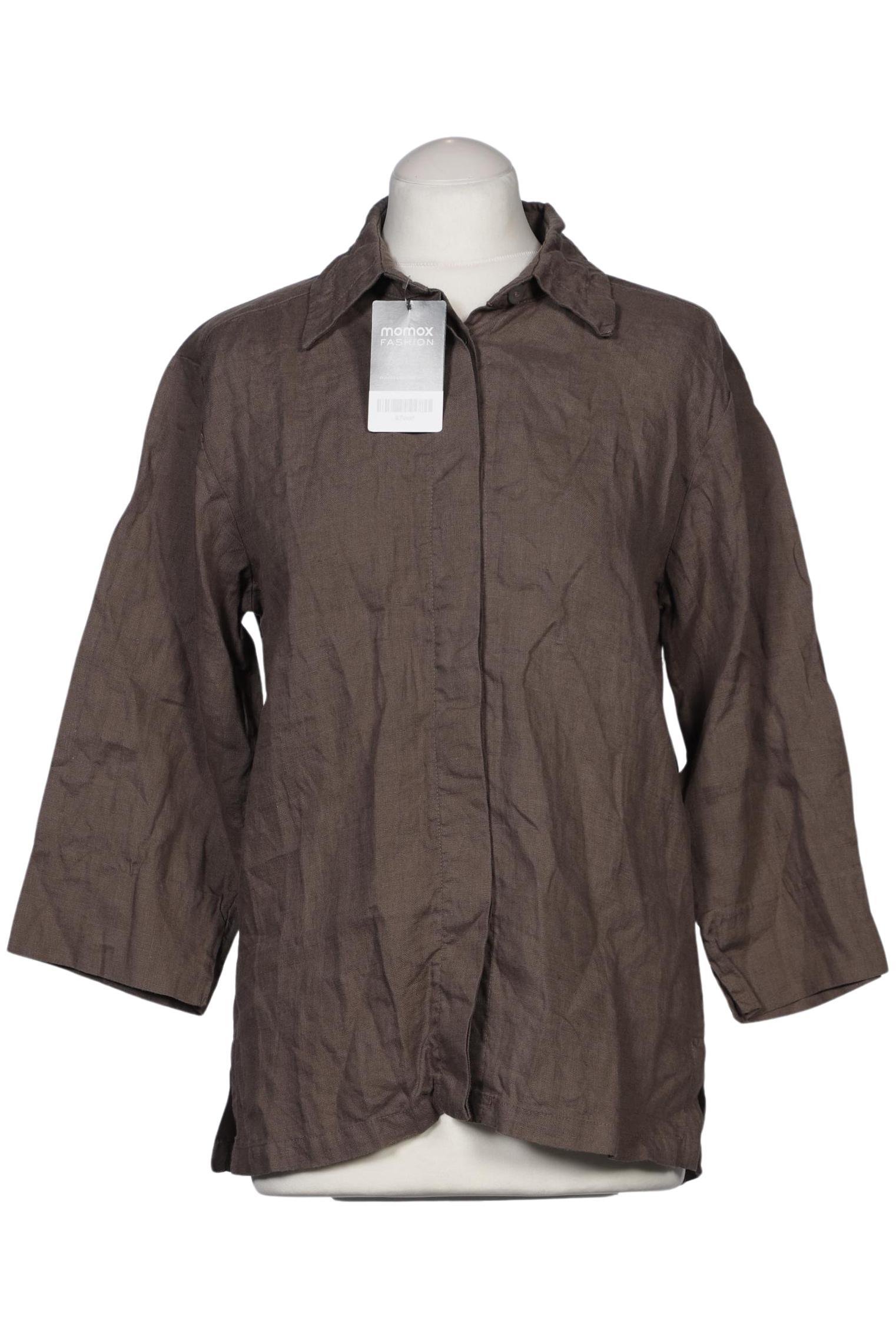 

hessnatur Damen Bluse, braun, Gr. 38