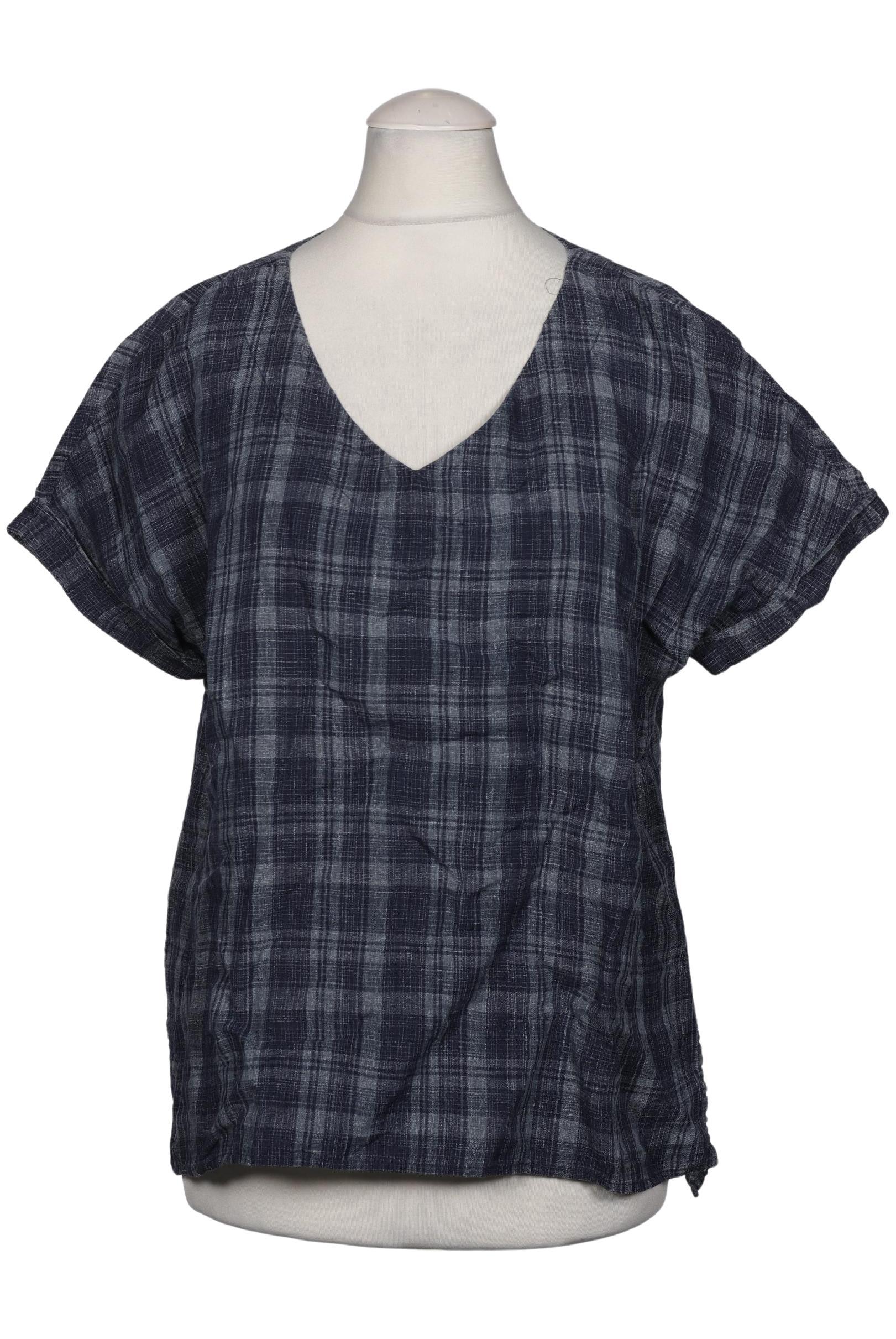 

hessnatur Damen Bluse, marineblau, Gr. 38