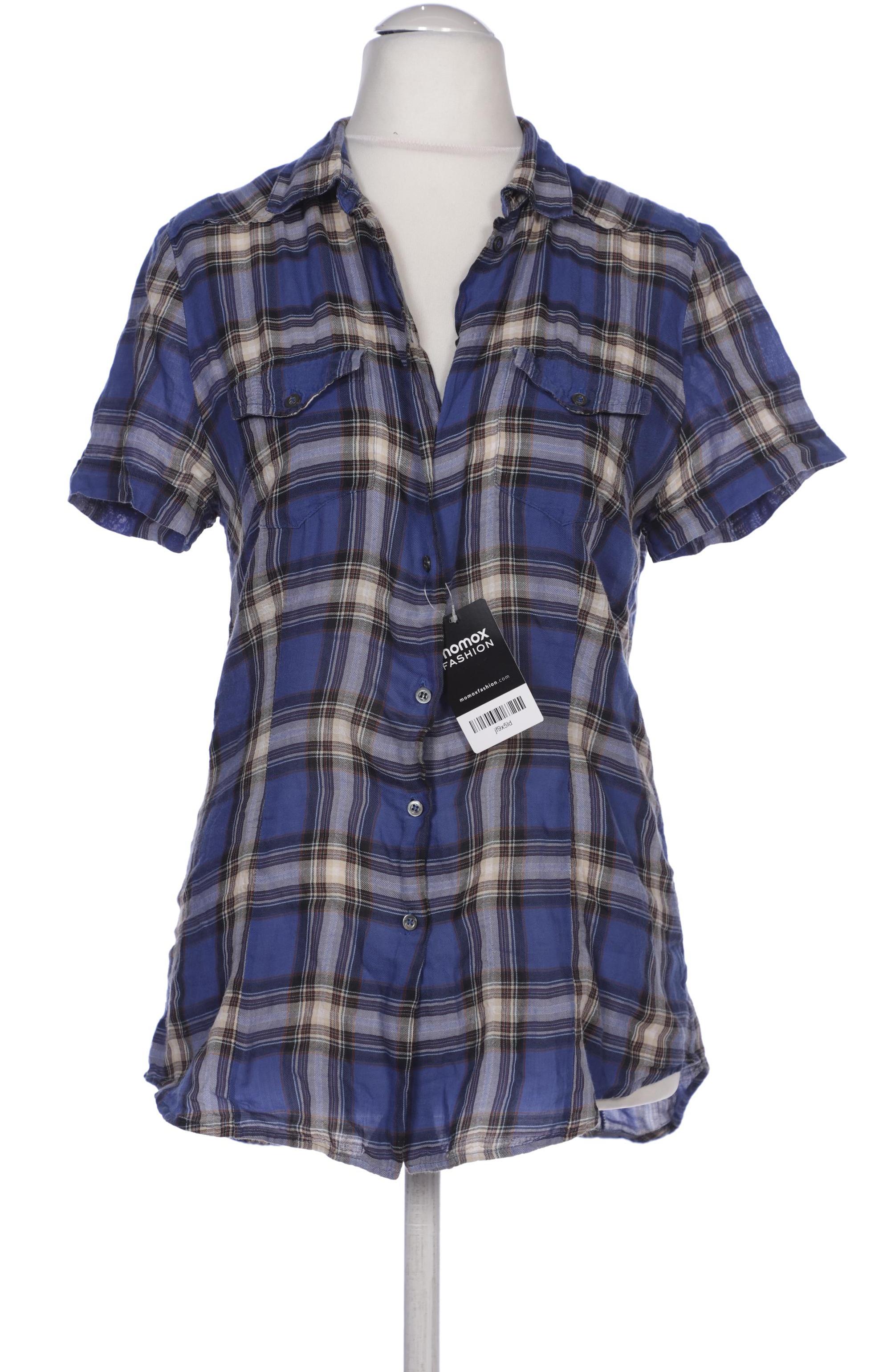 

hessnatur Damen Bluse, marineblau, Gr. 38