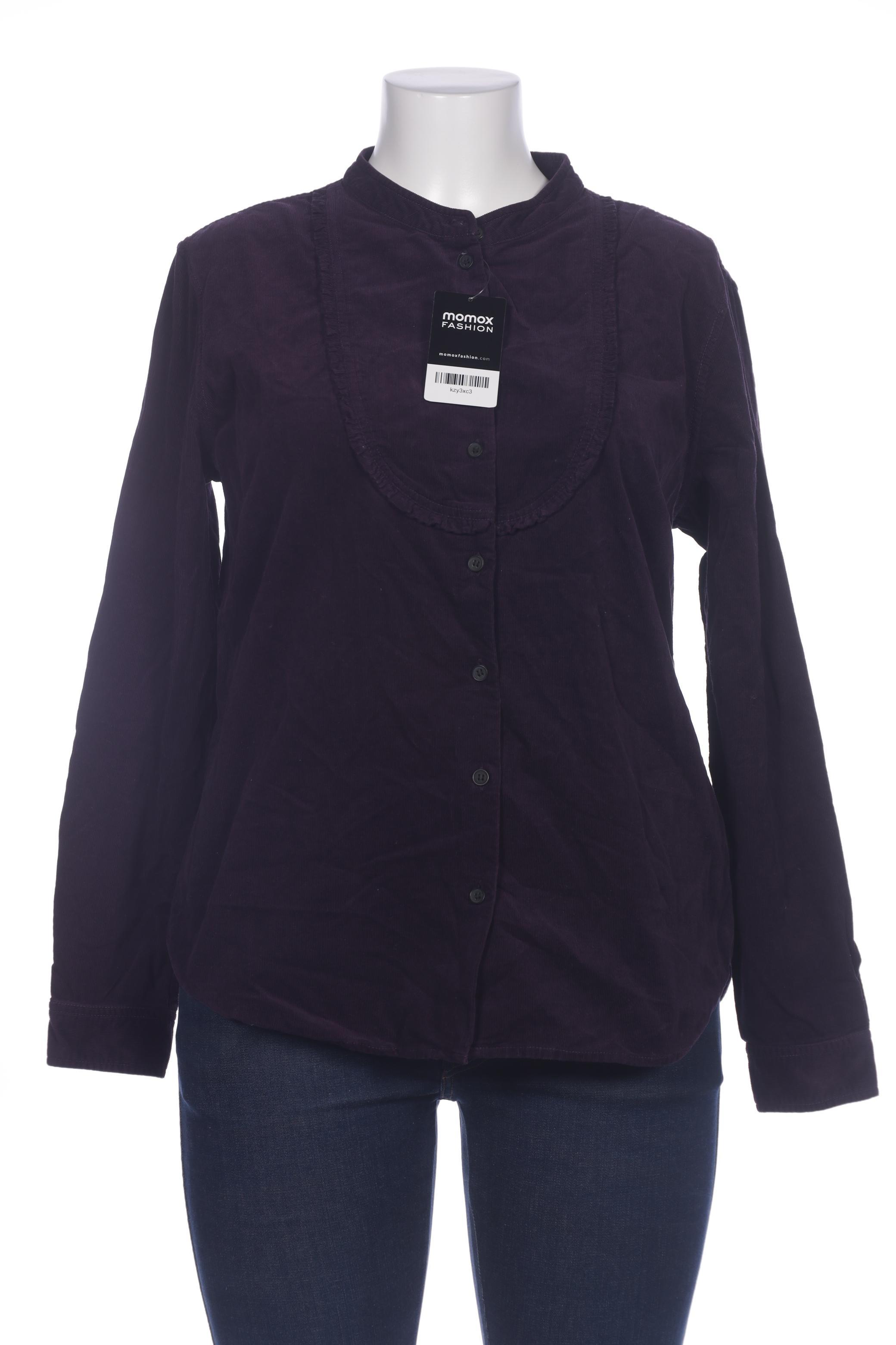 

hessnatur Damen Bluse, marineblau, Gr. 42