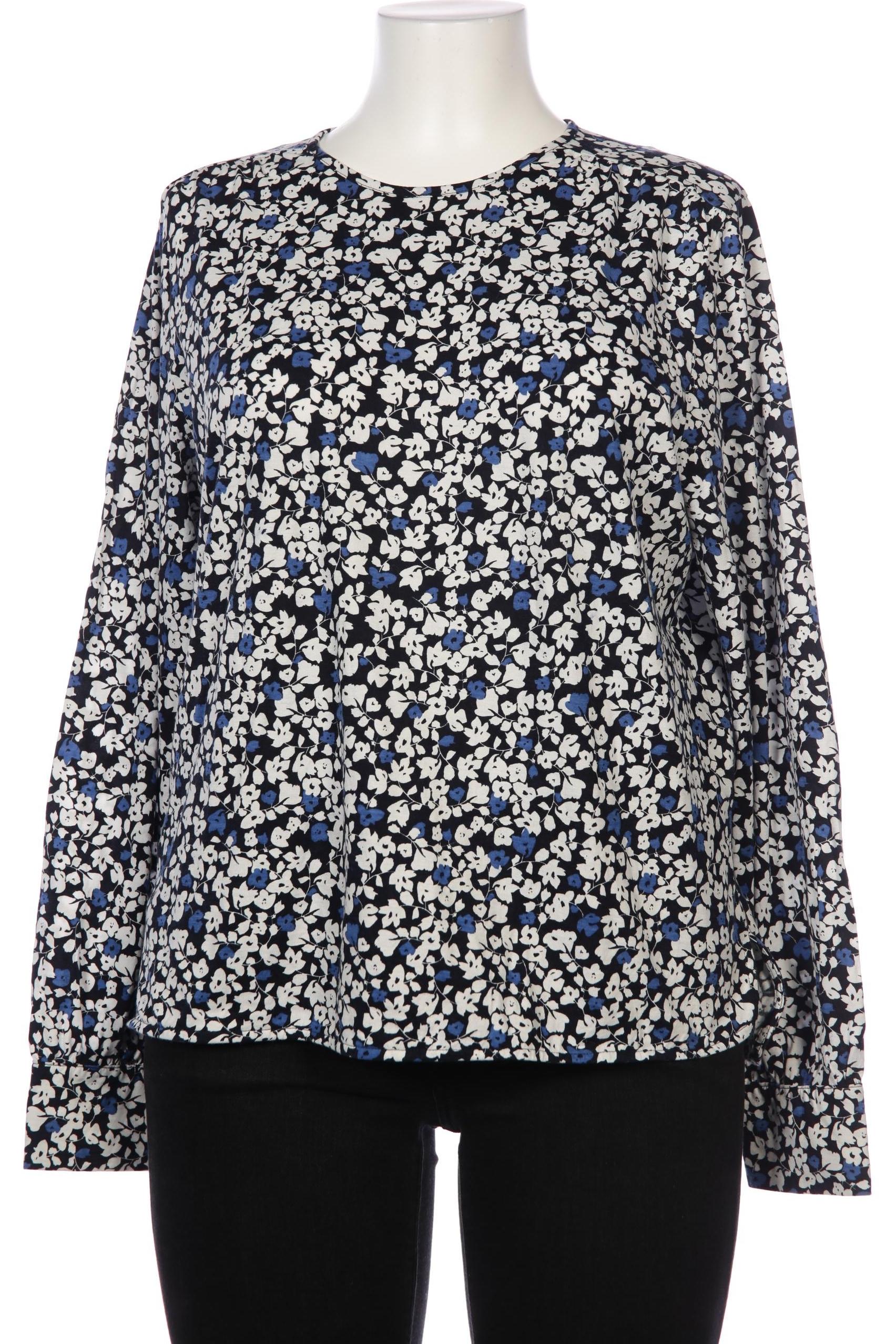 

hessnatur Damen Bluse, marineblau, Gr. 44