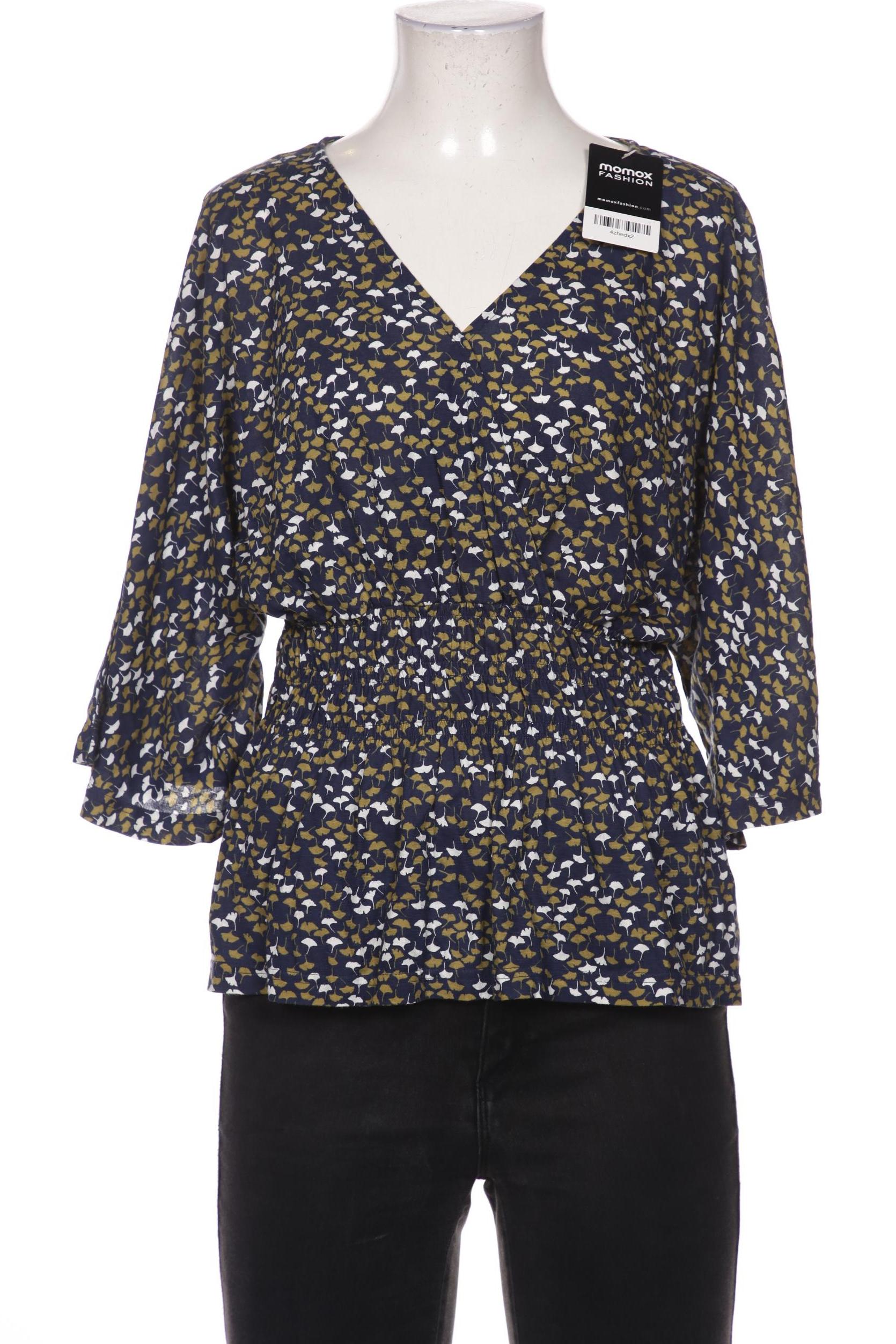 

hessnatur Damen Bluse, marineblau, Gr. 36