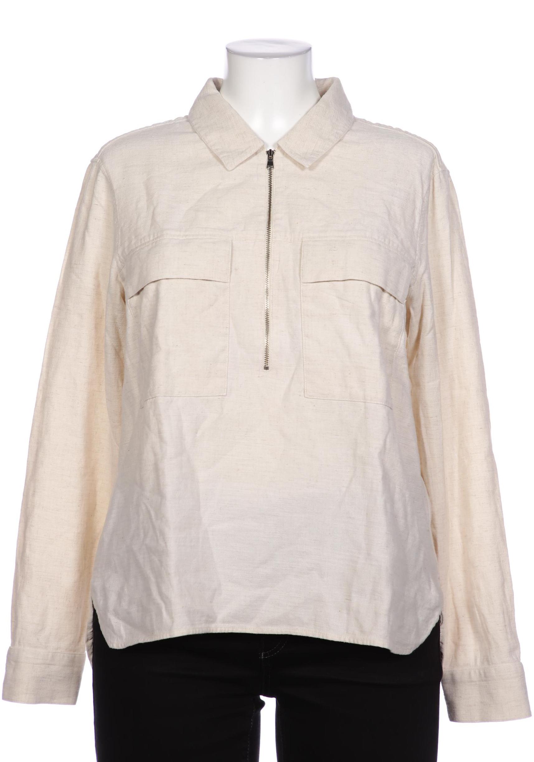 

hessnatur Damen Bluse, cremeweiß, Gr. 42