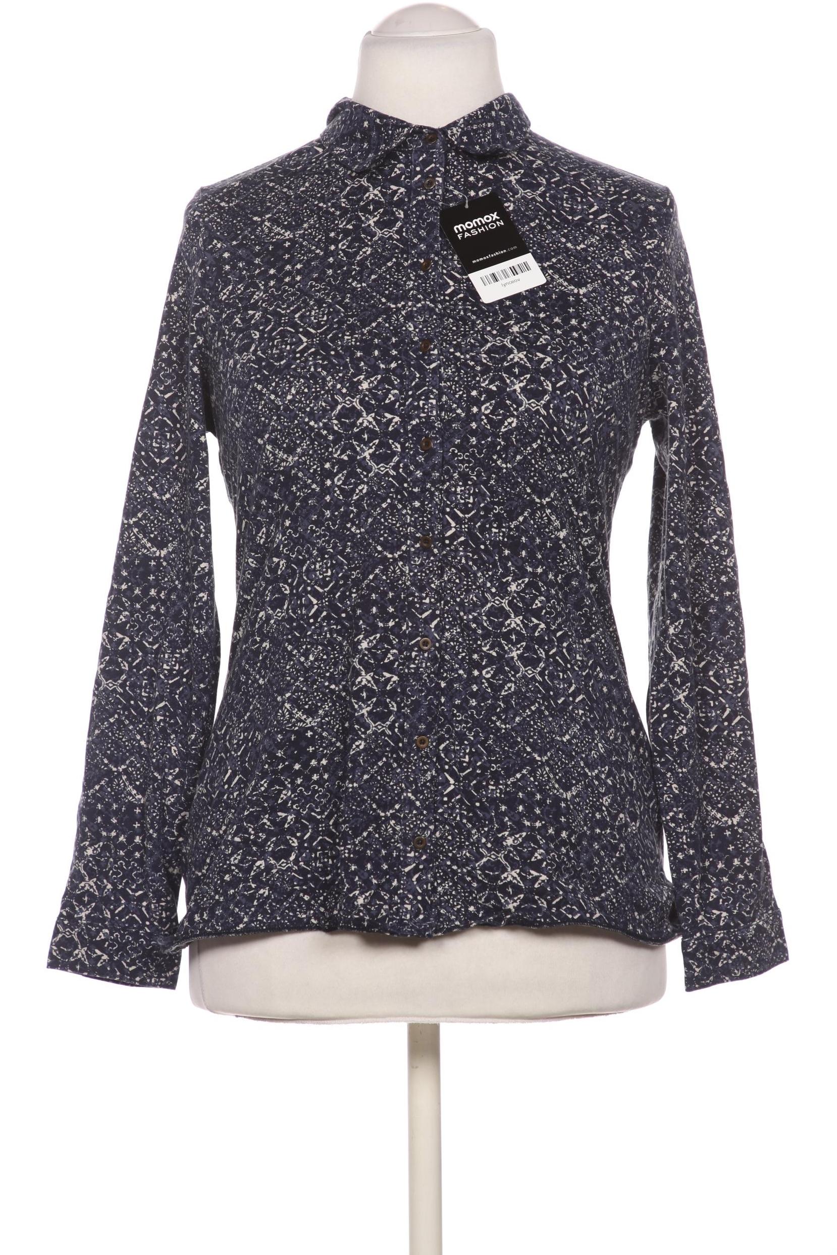 

hessnatur Damen Bluse, marineblau, Gr. 38