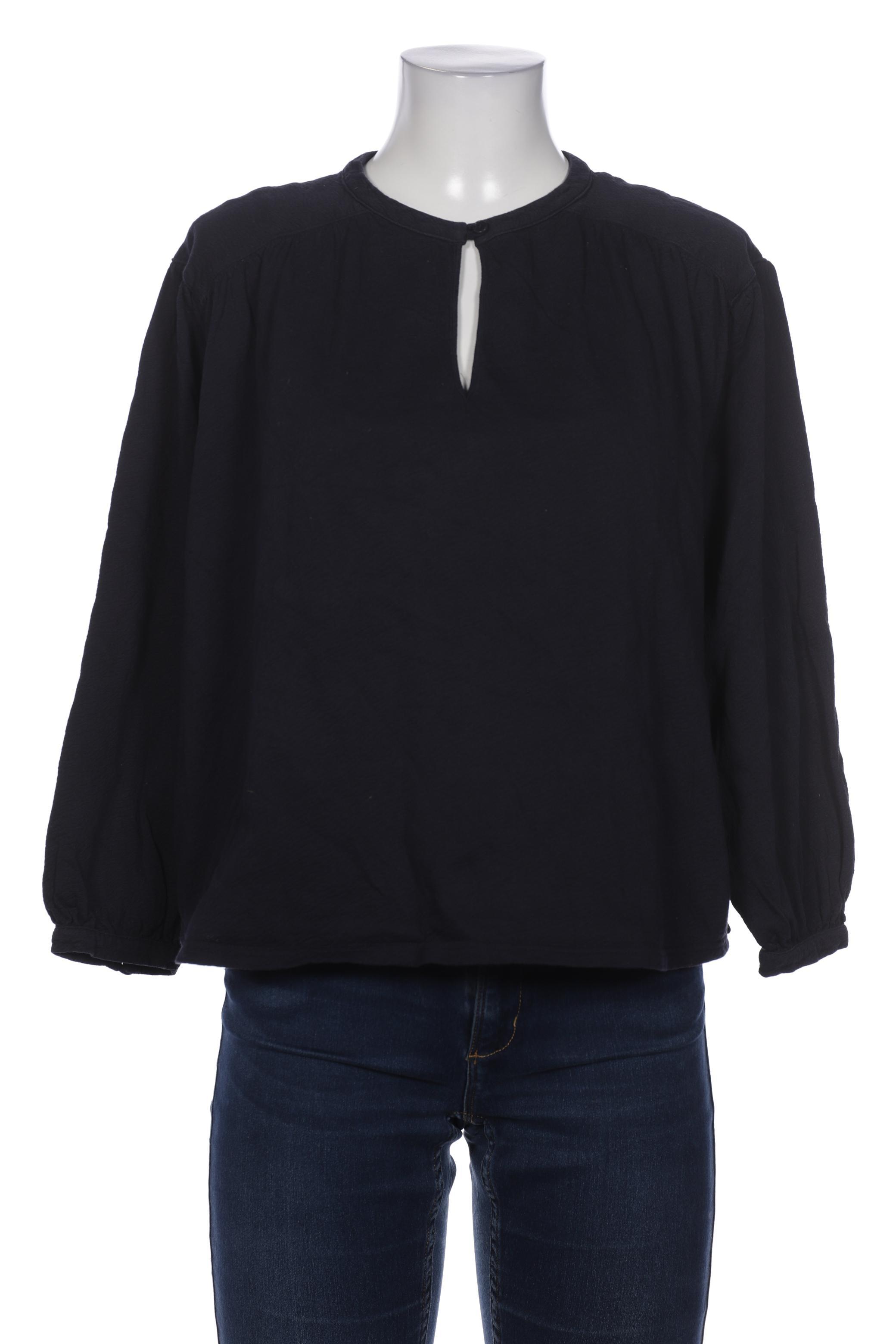 

hessnatur Damen Bluse, marineblau, Gr. 38