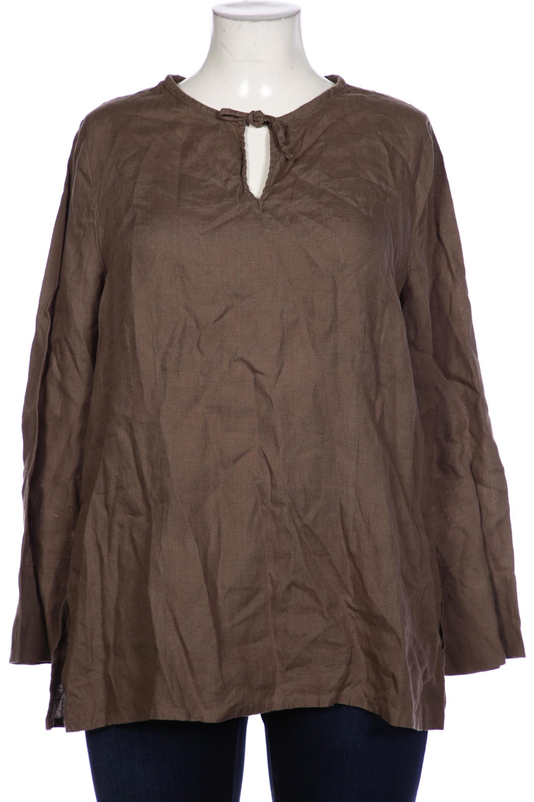 

hessnatur Damen Bluse, grün, Gr. 48