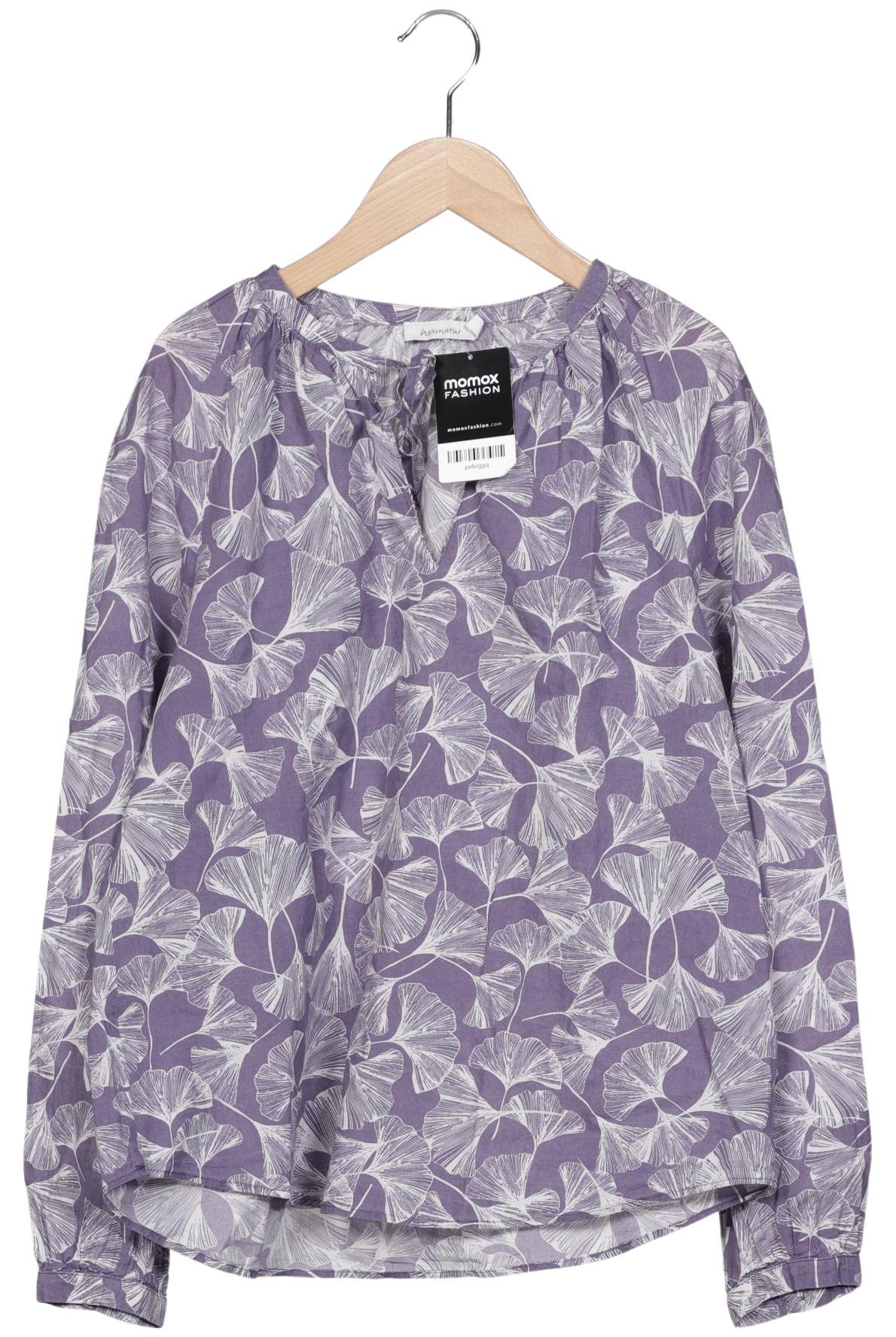 

hessnatur Damen Bluse, flieder, Gr. 40