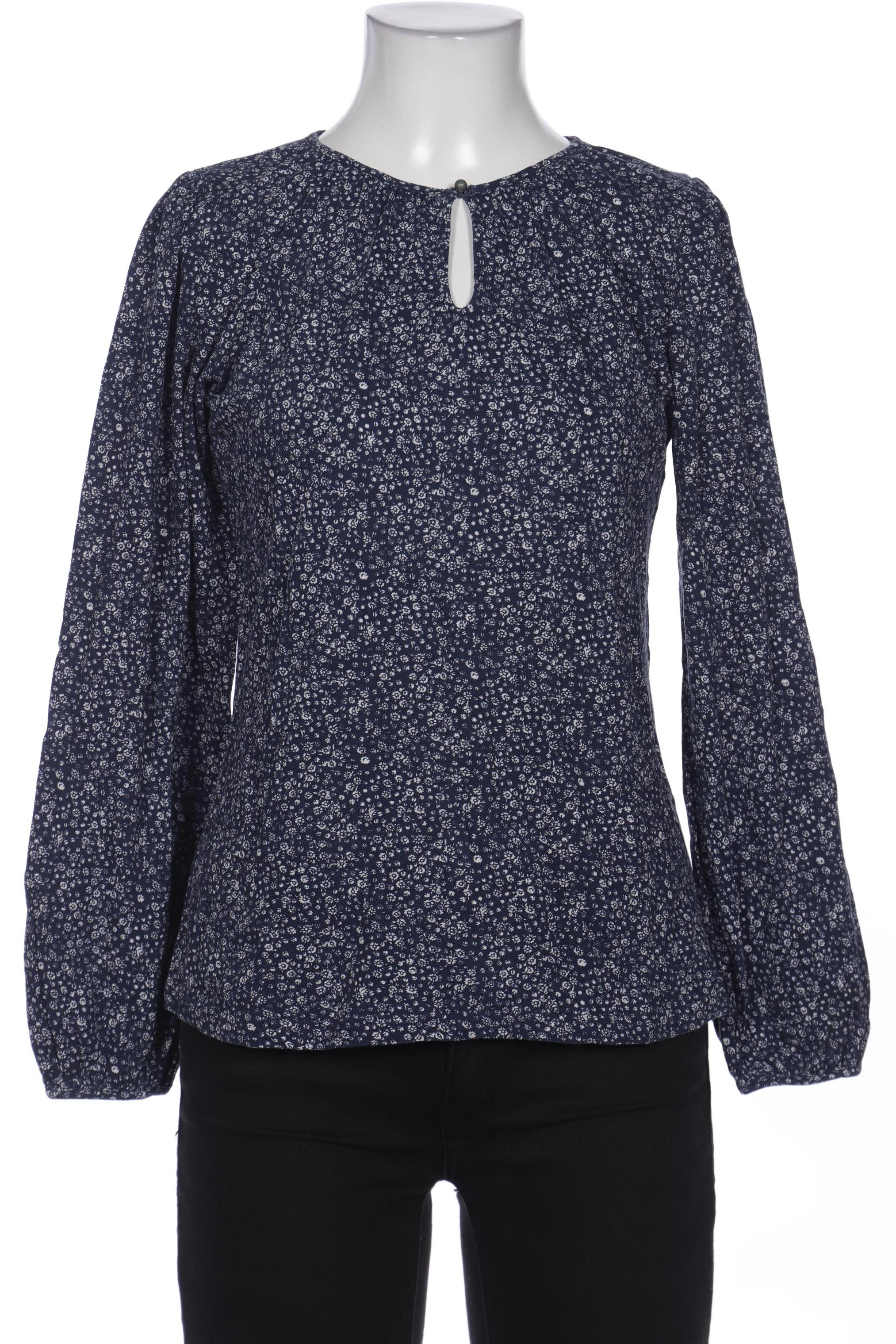 

hessnatur Damen Bluse, marineblau, Gr. 36