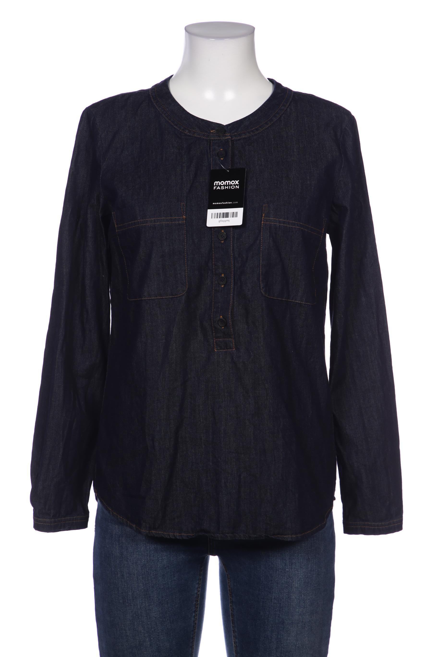 

hessnatur Damen Bluse, marineblau, Gr. 36