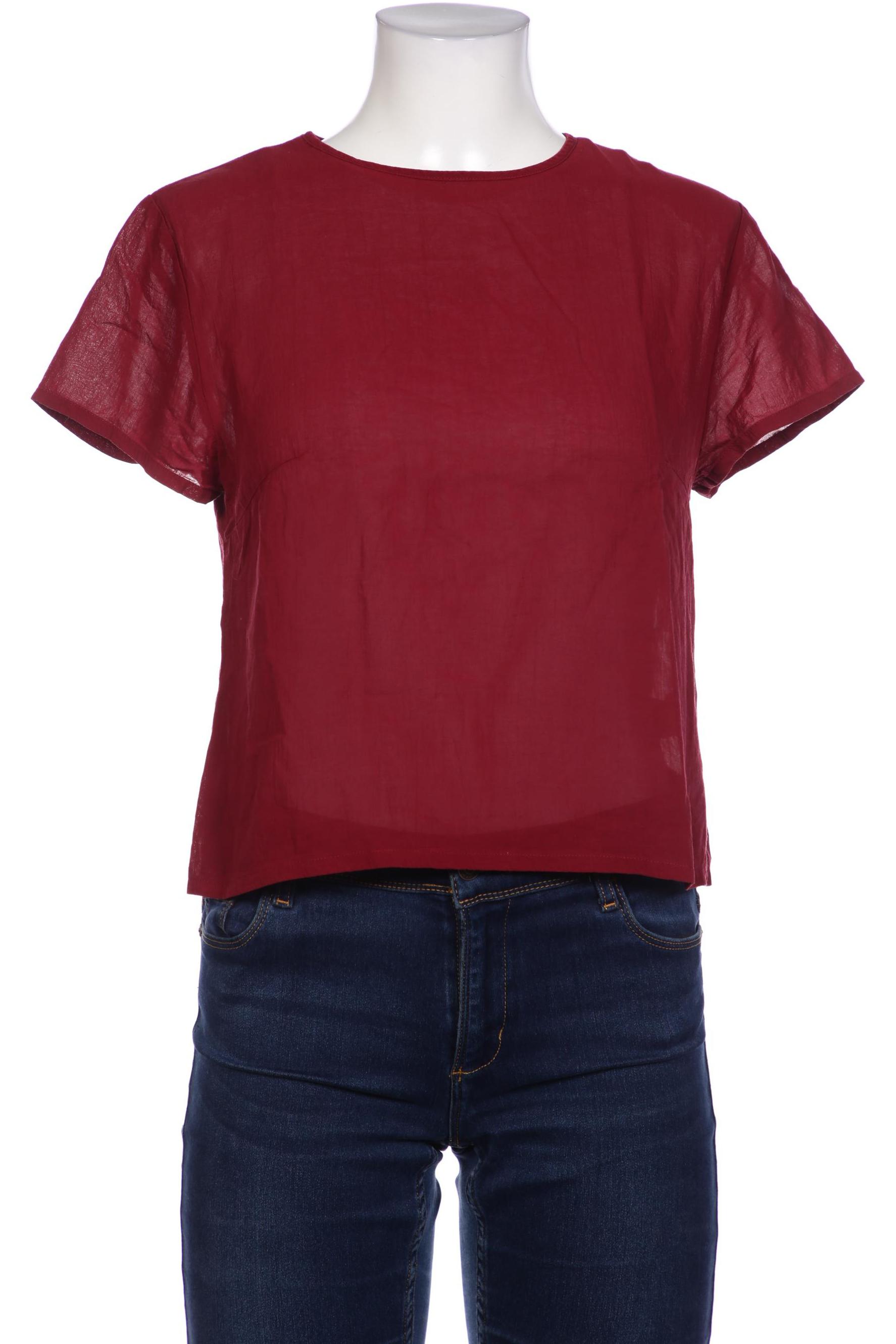 

hessnatur Damen Bluse, bordeaux, Gr. 40
