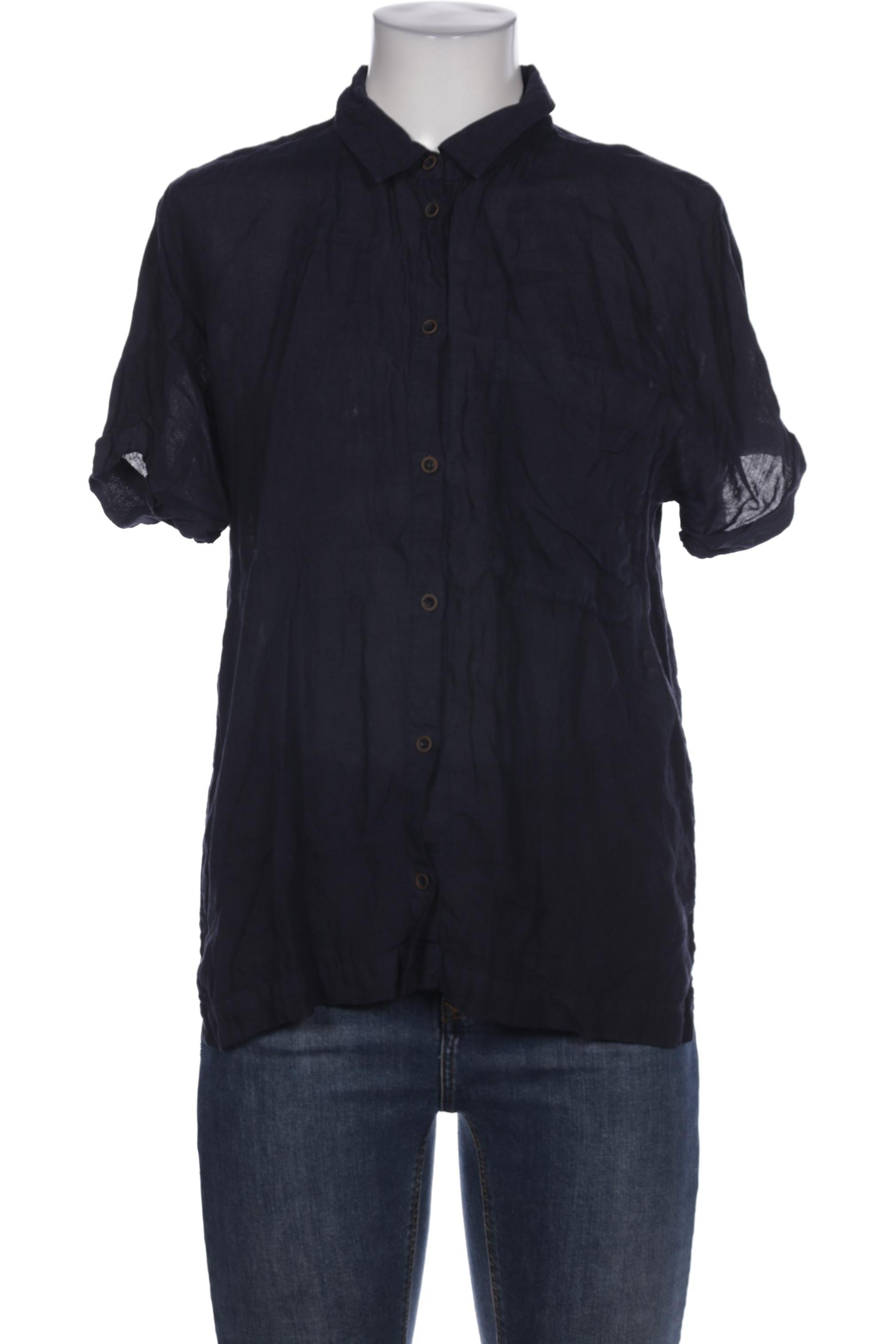 

hessnatur Damen Bluse, marineblau, Gr. 38