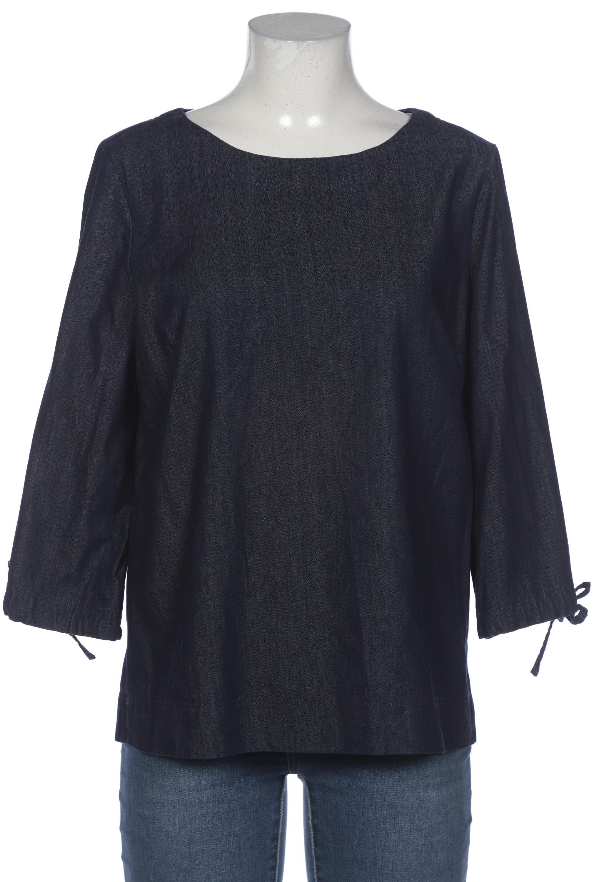 

hessnatur Damen Bluse, marineblau, Gr. 40