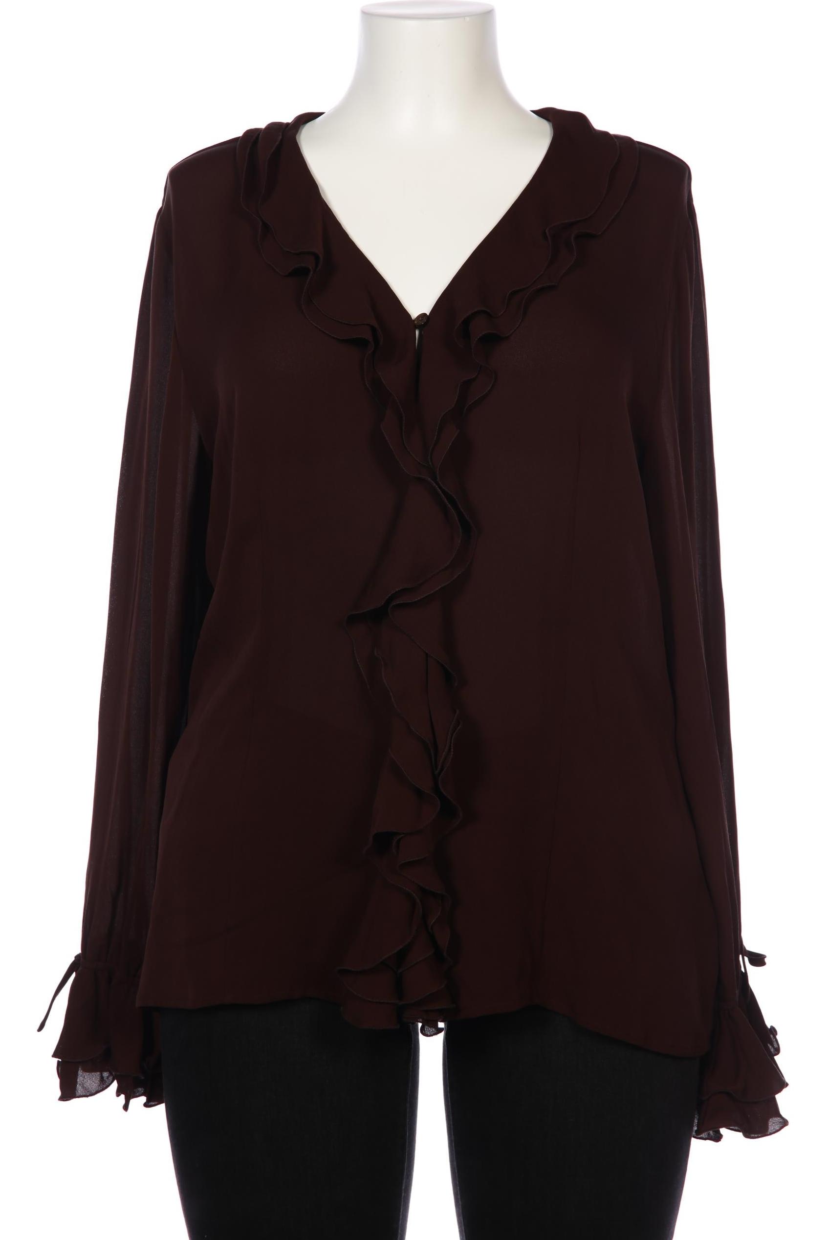 

hessnatur Damen Bluse, braun, Gr. 46