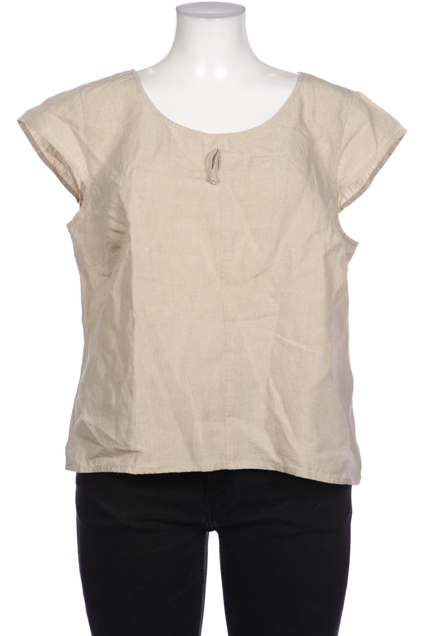 

hessnatur Damen Bluse, cremeweiß, Gr. 48