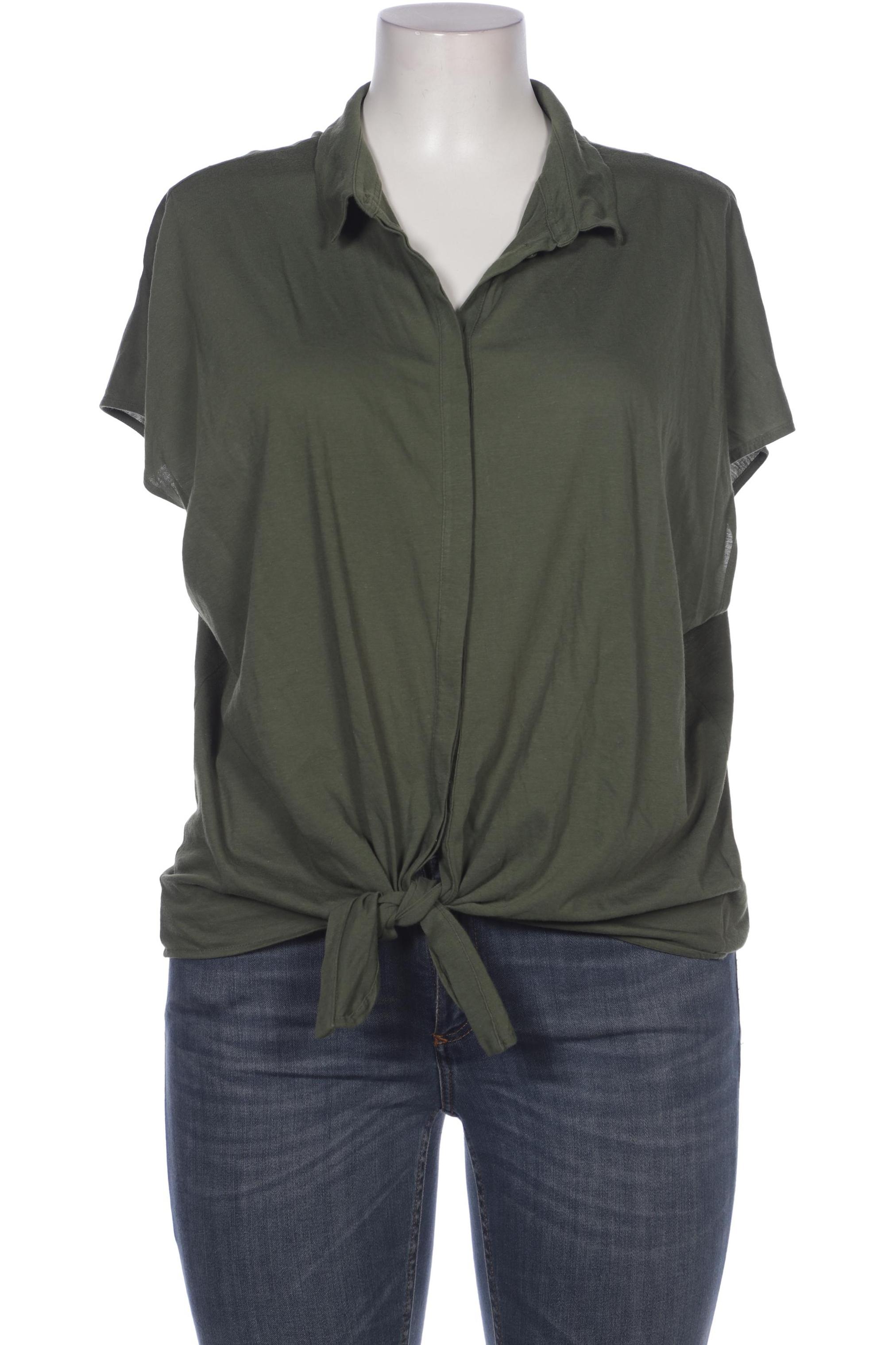

hessnatur Damen Bluse, grün, Gr. 48