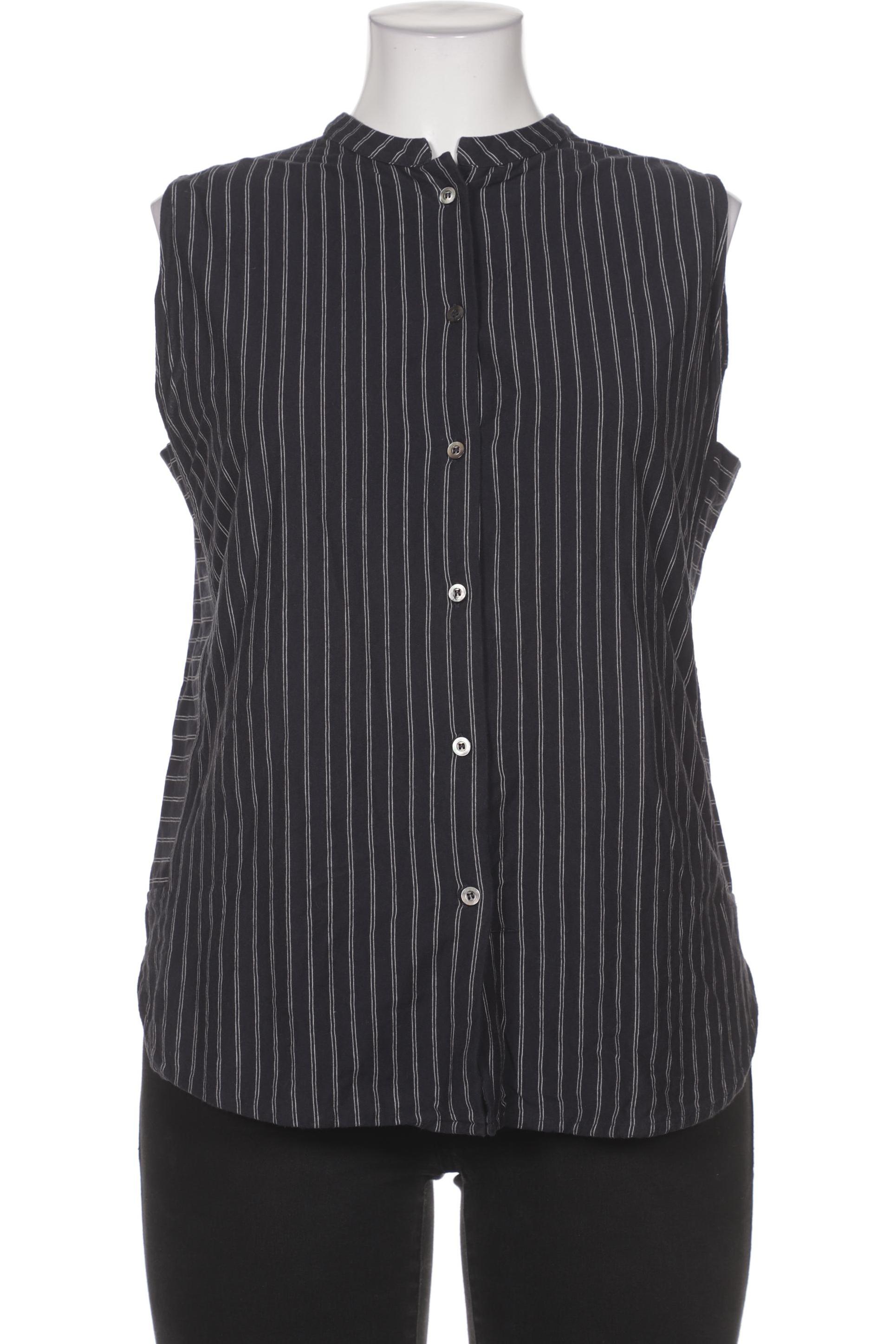 

hessnatur Damen Bluse, marineblau, Gr. 46