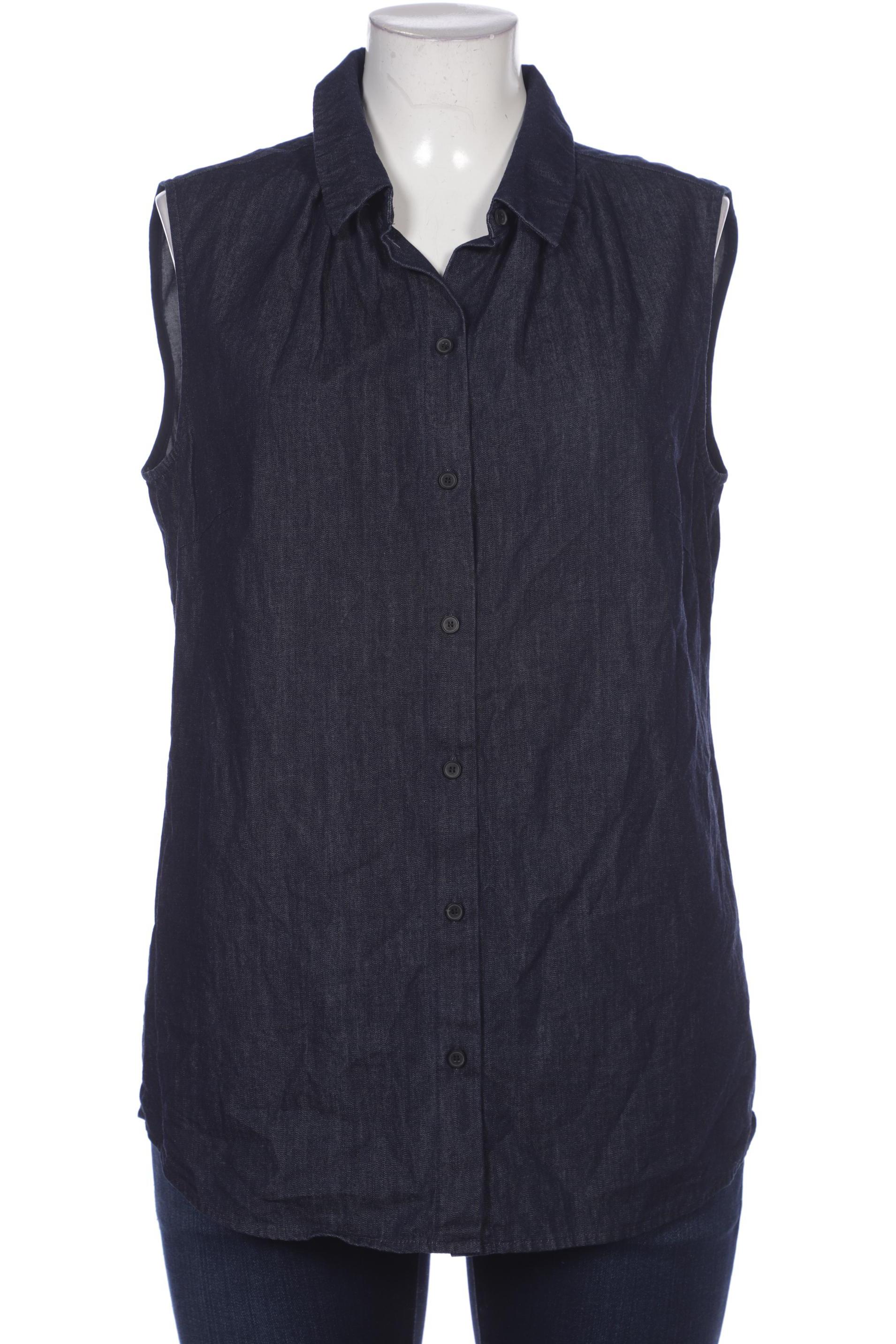 

hessnatur Damen Bluse, marineblau, Gr. 44