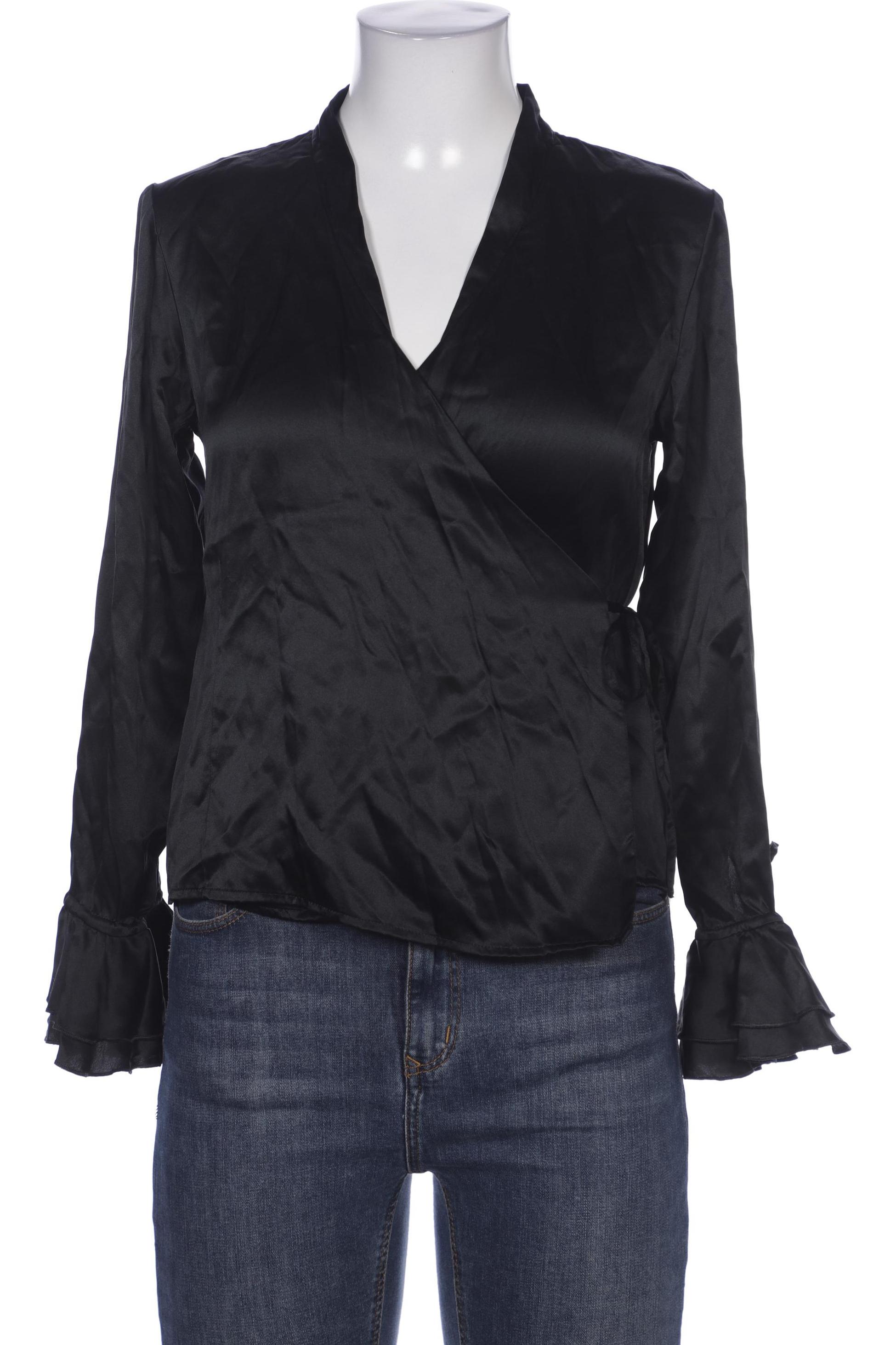 

hessnatur Damen Bluse, schwarz, Gr. 38