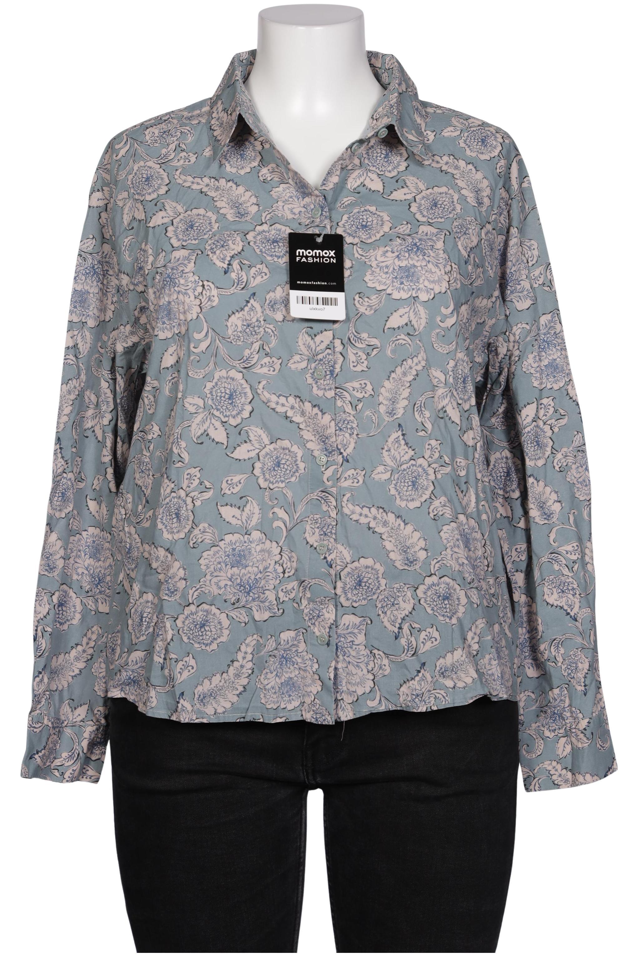 Thumbnail - hessnatur Damen Bluse, blau, Gr. 44