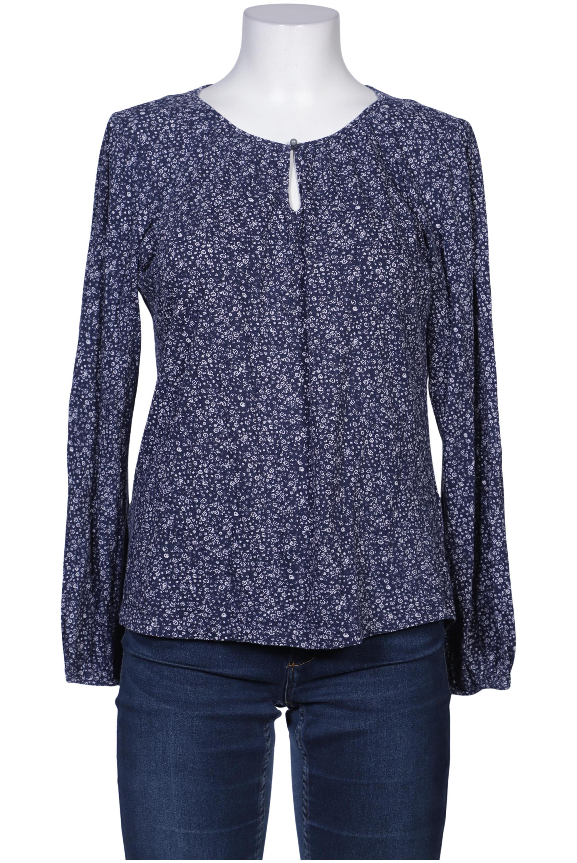 

hessnatur Damen Bluse, marineblau, Gr. 40