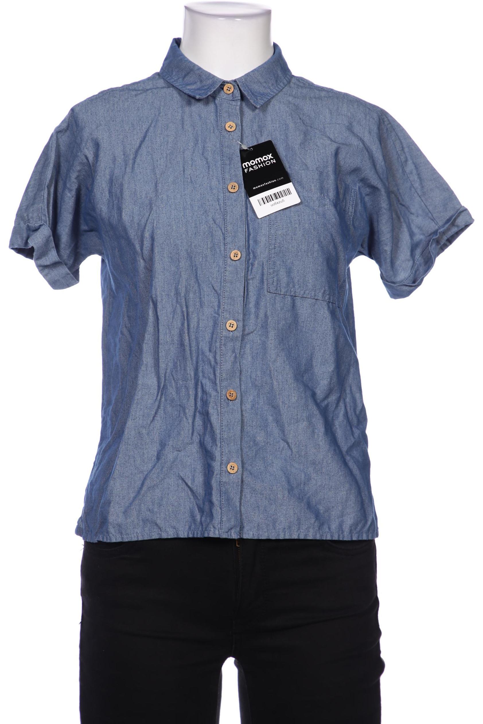 

hessnatur Damen Bluse, blau, Gr. 34