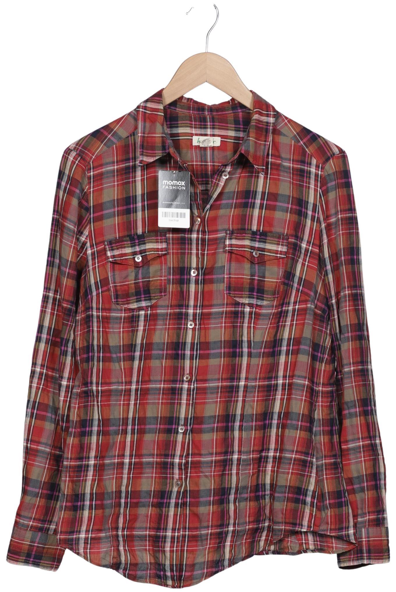 

hessnatur Damen Bluse, mehrfarbig, Gr. 40