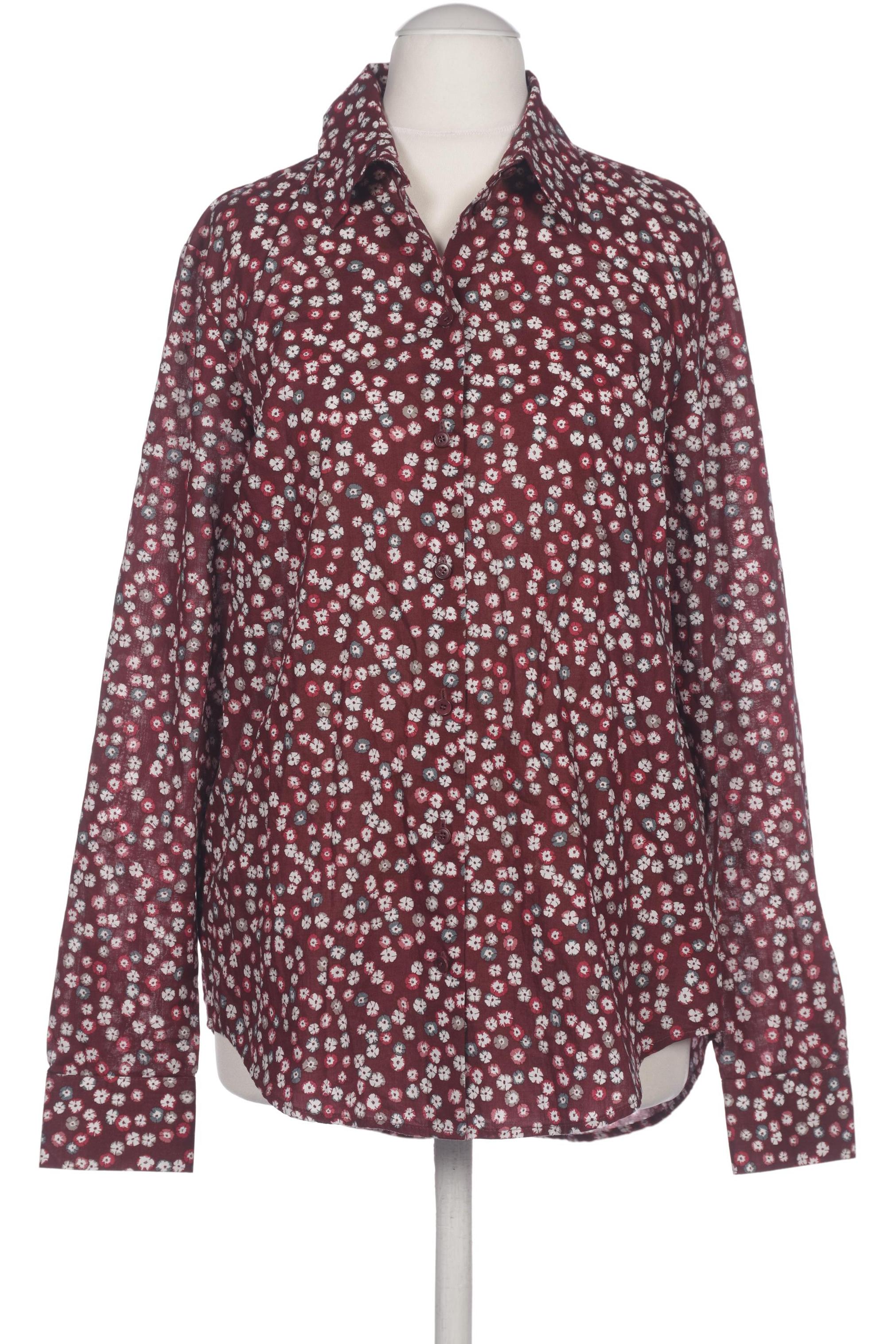 

hessnatur Damen Bluse, bordeaux, Gr. 36