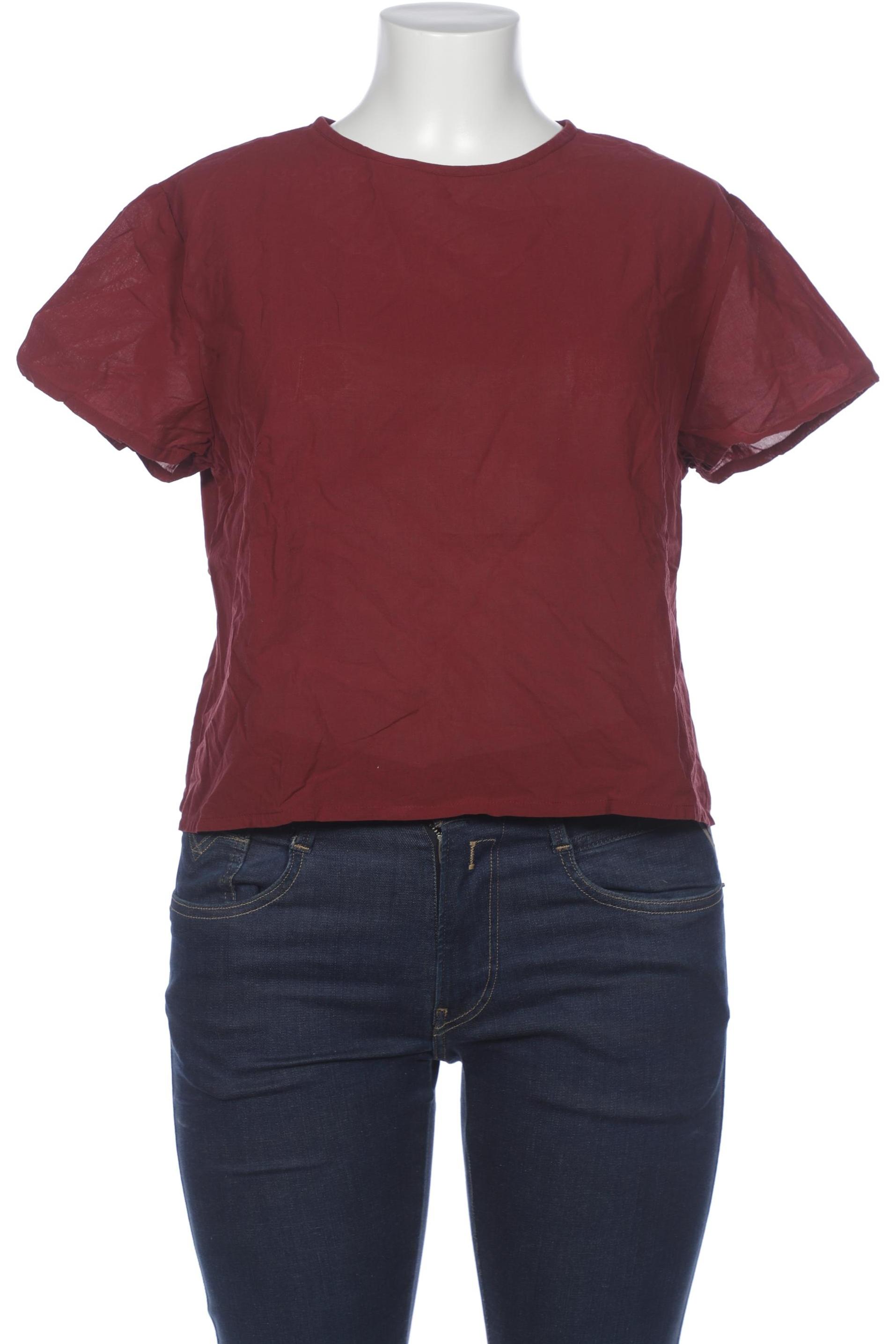 

hessnatur Damen Bluse, bordeaux, Gr. 46