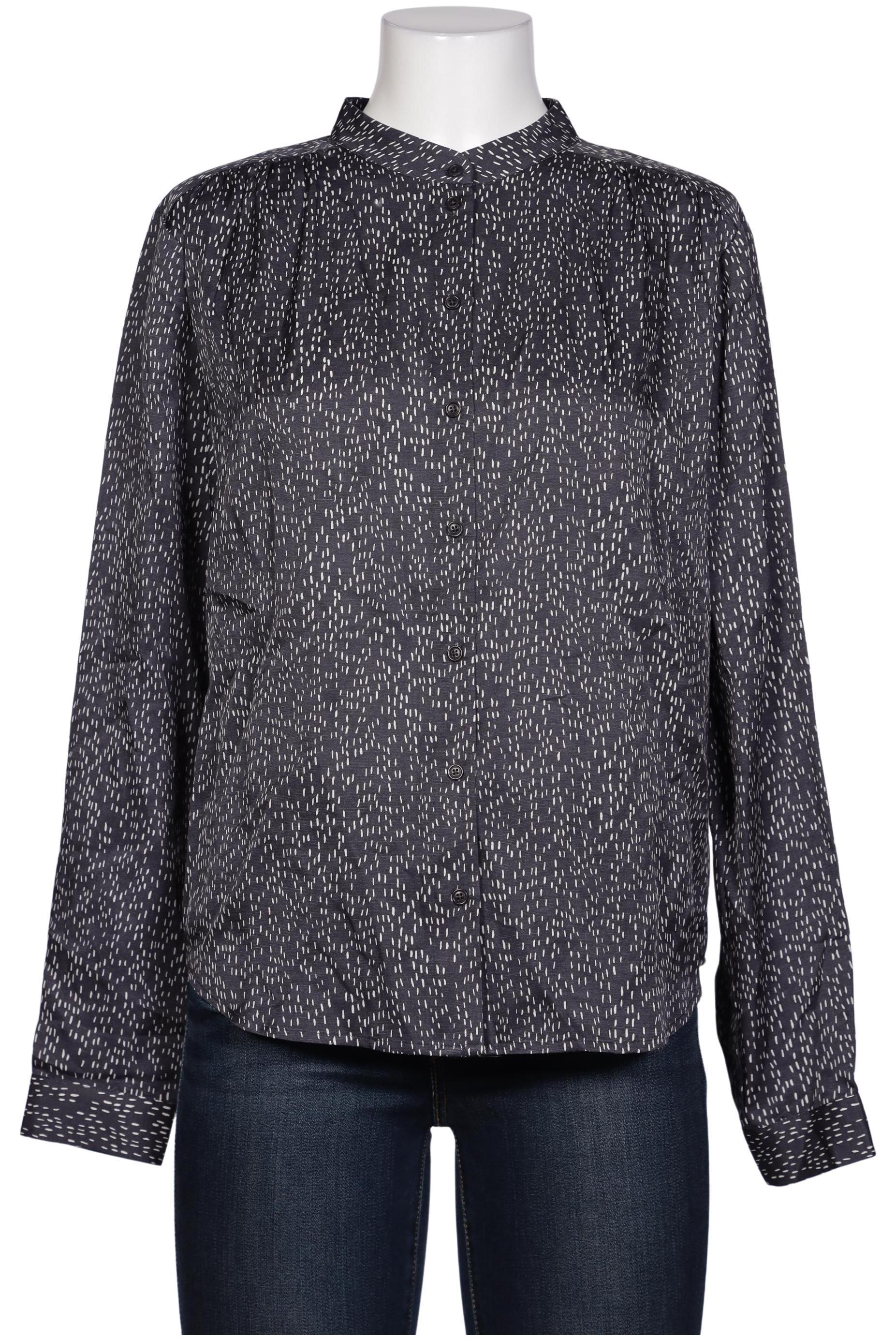 

hessnatur Damen Bluse, marineblau, Gr. 40
