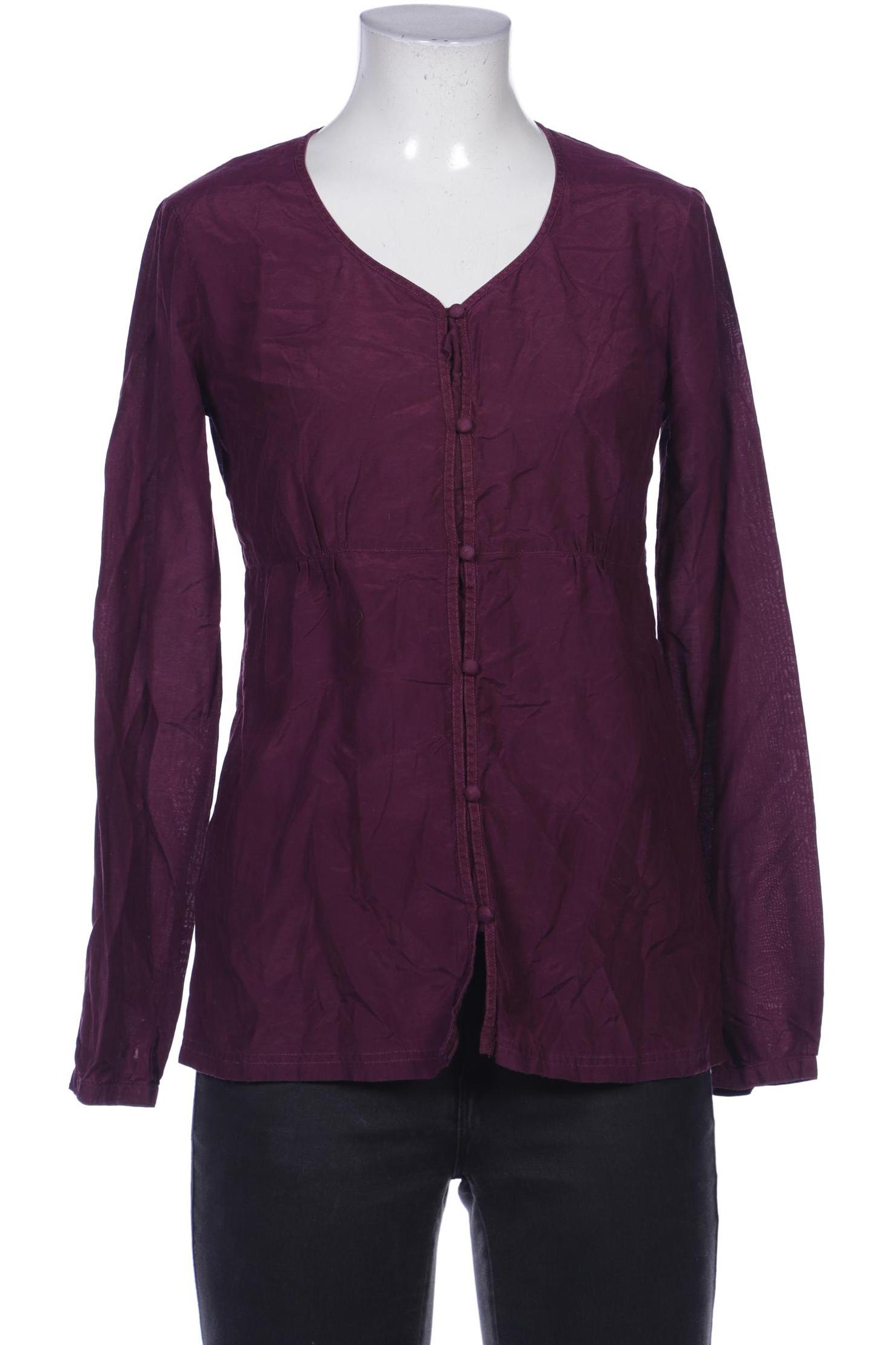 

hessnatur Damen Bluse, bordeaux, Gr. 34