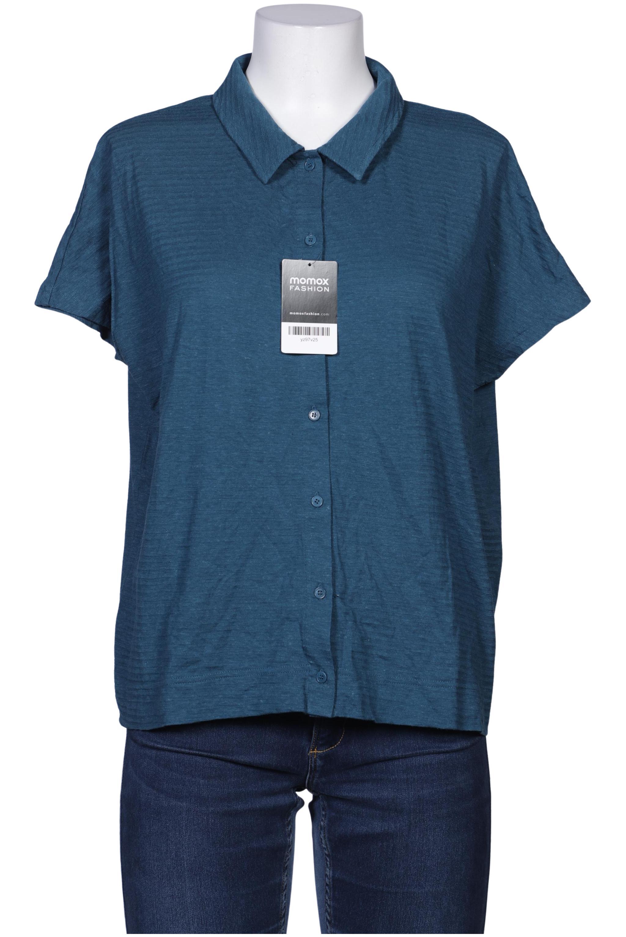 

hessnatur Damen Bluse, blau, Gr. 38