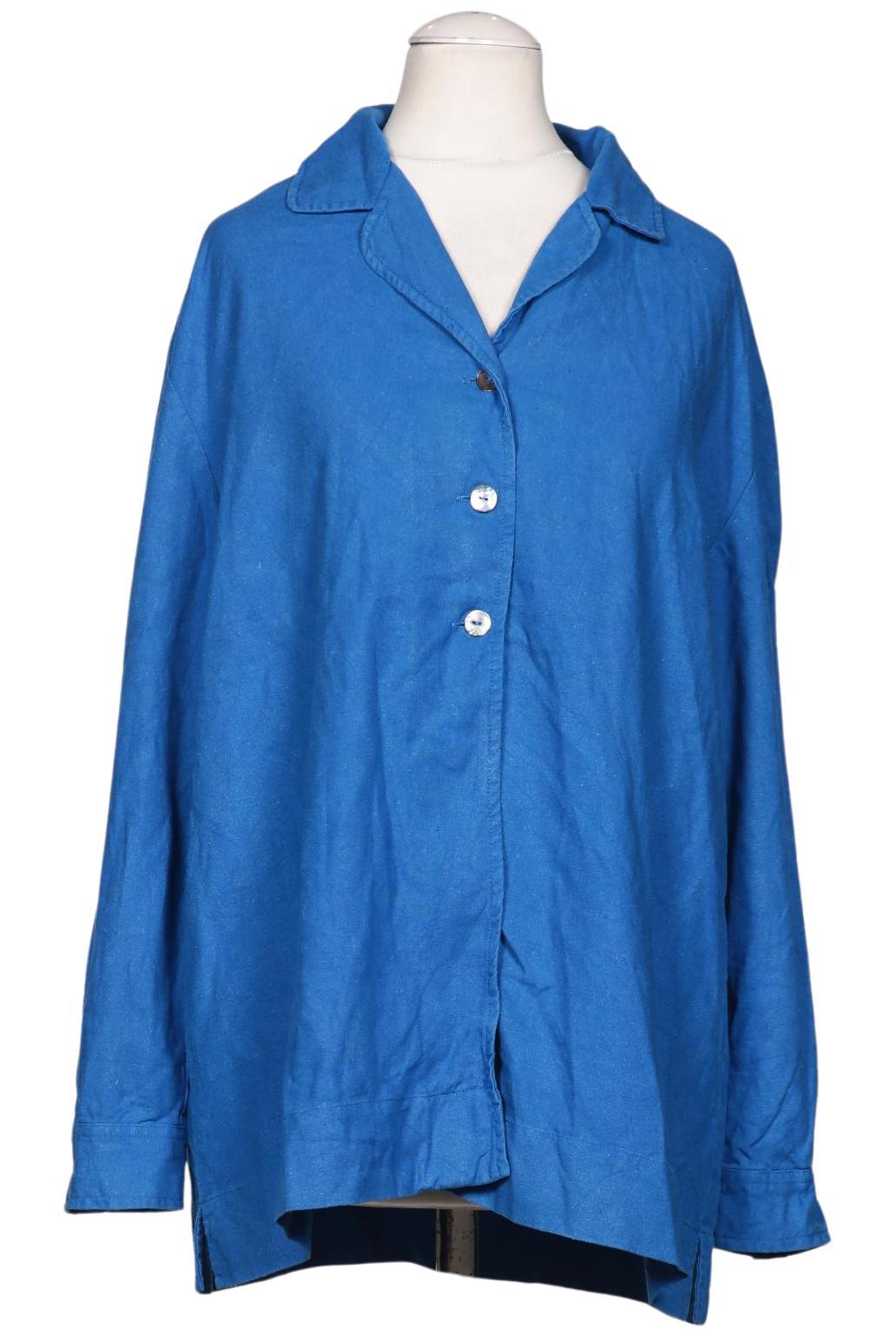 

hessnatur Damen Bluse, blau, Gr. 38