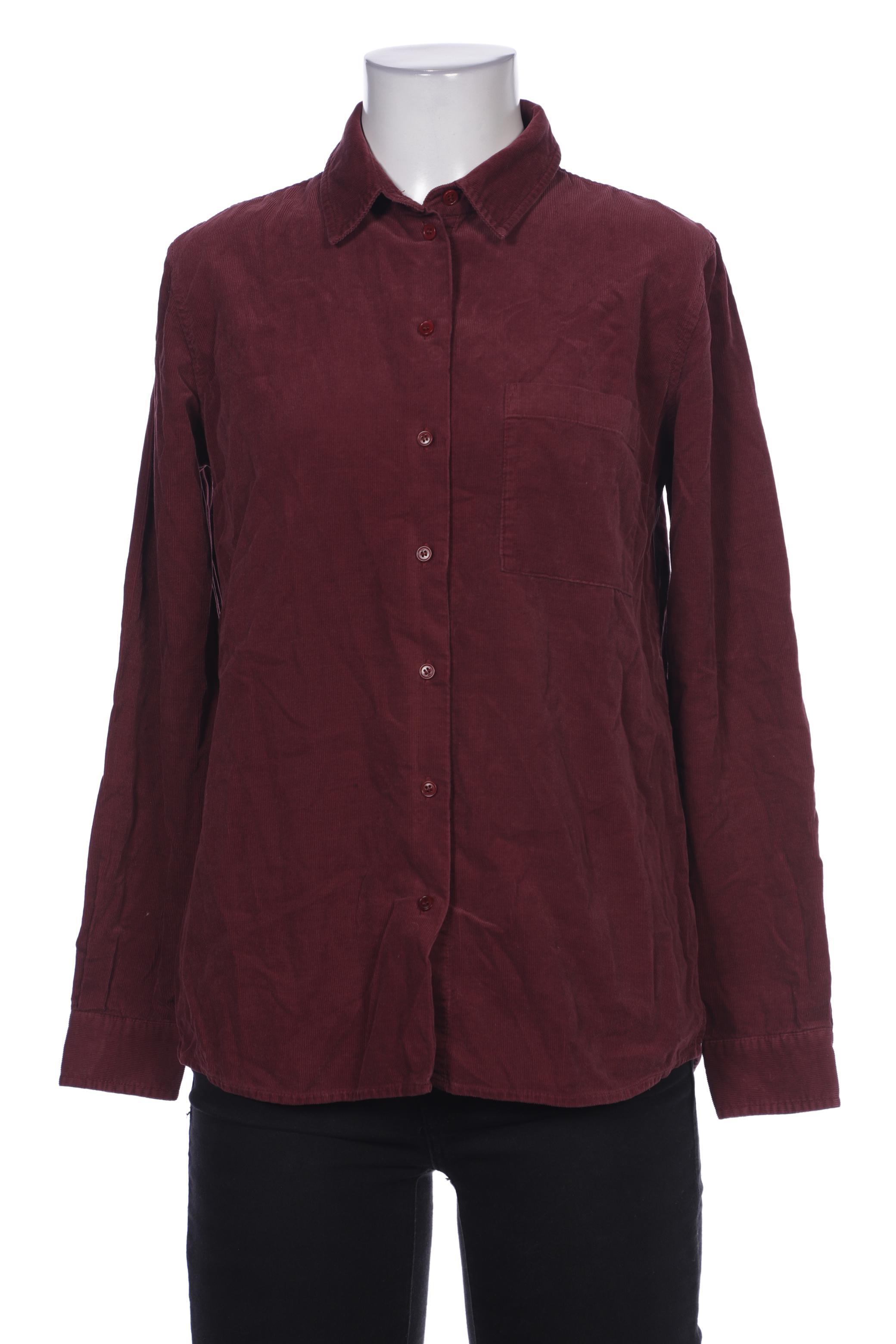 

hessnatur Damen Bluse, bordeaux, Gr. 34