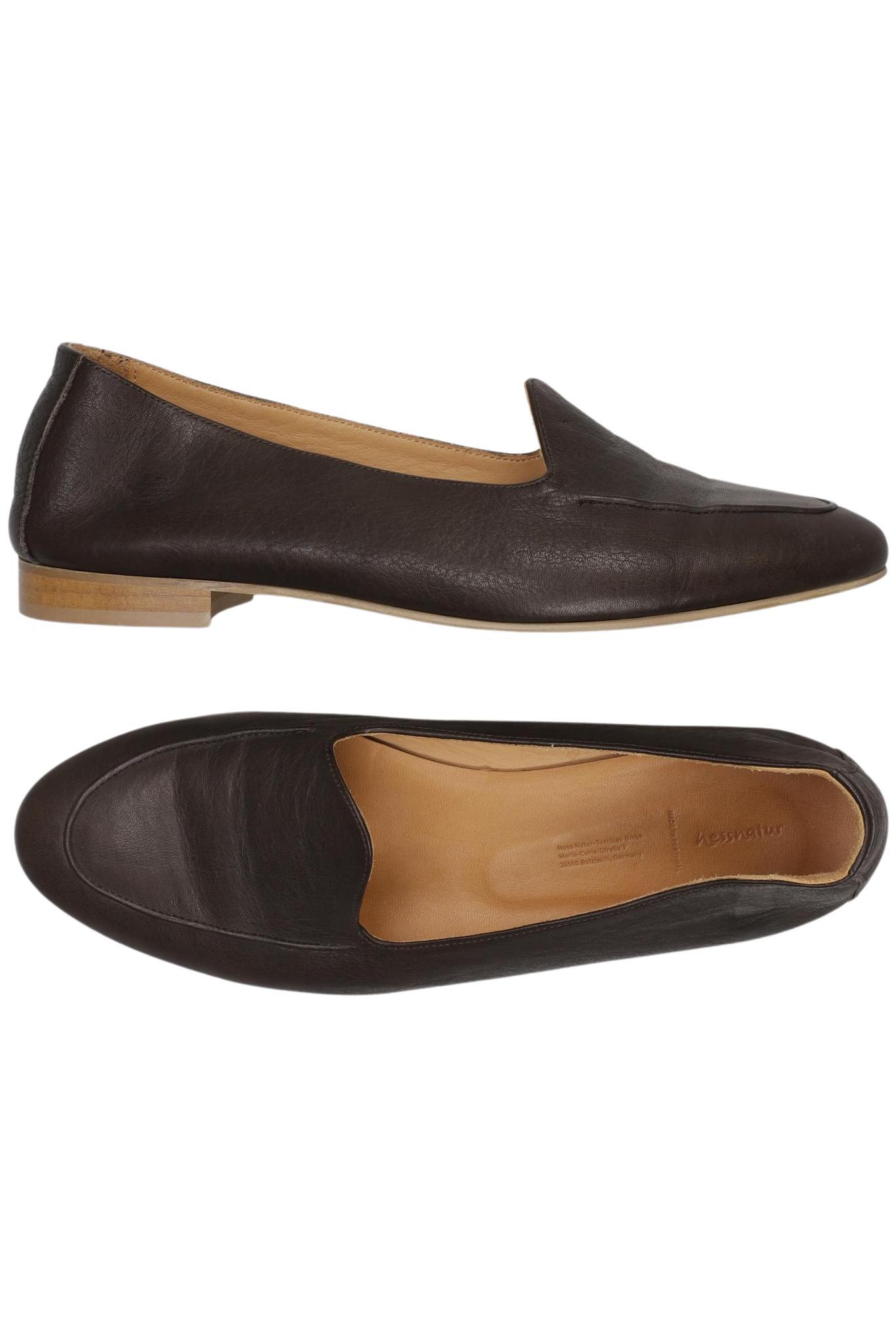 

hessnatur Damen Halbschuh, braun, Gr. 40