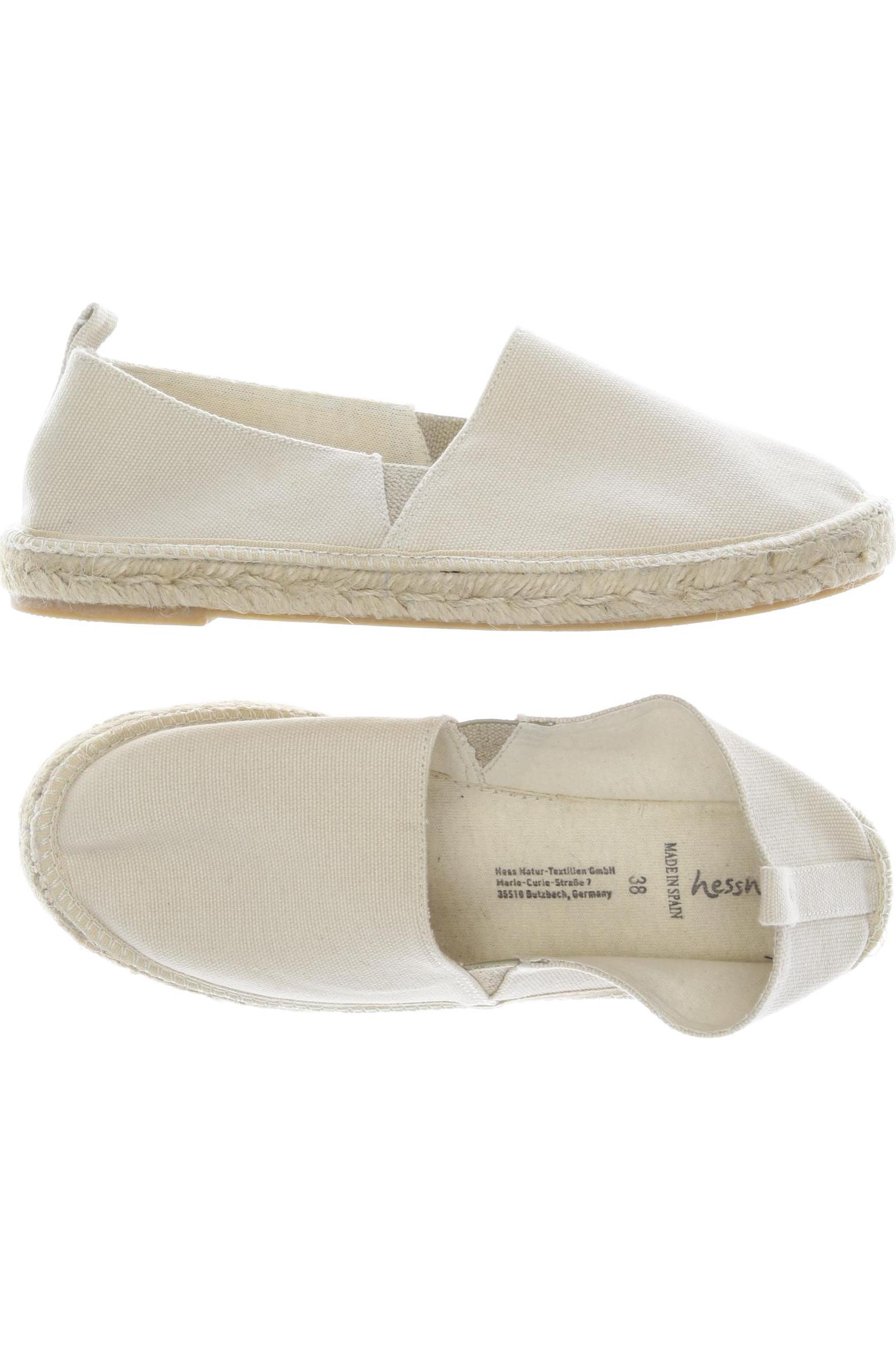 

hessnatur Damen Halbschuh, beige, Gr. 38