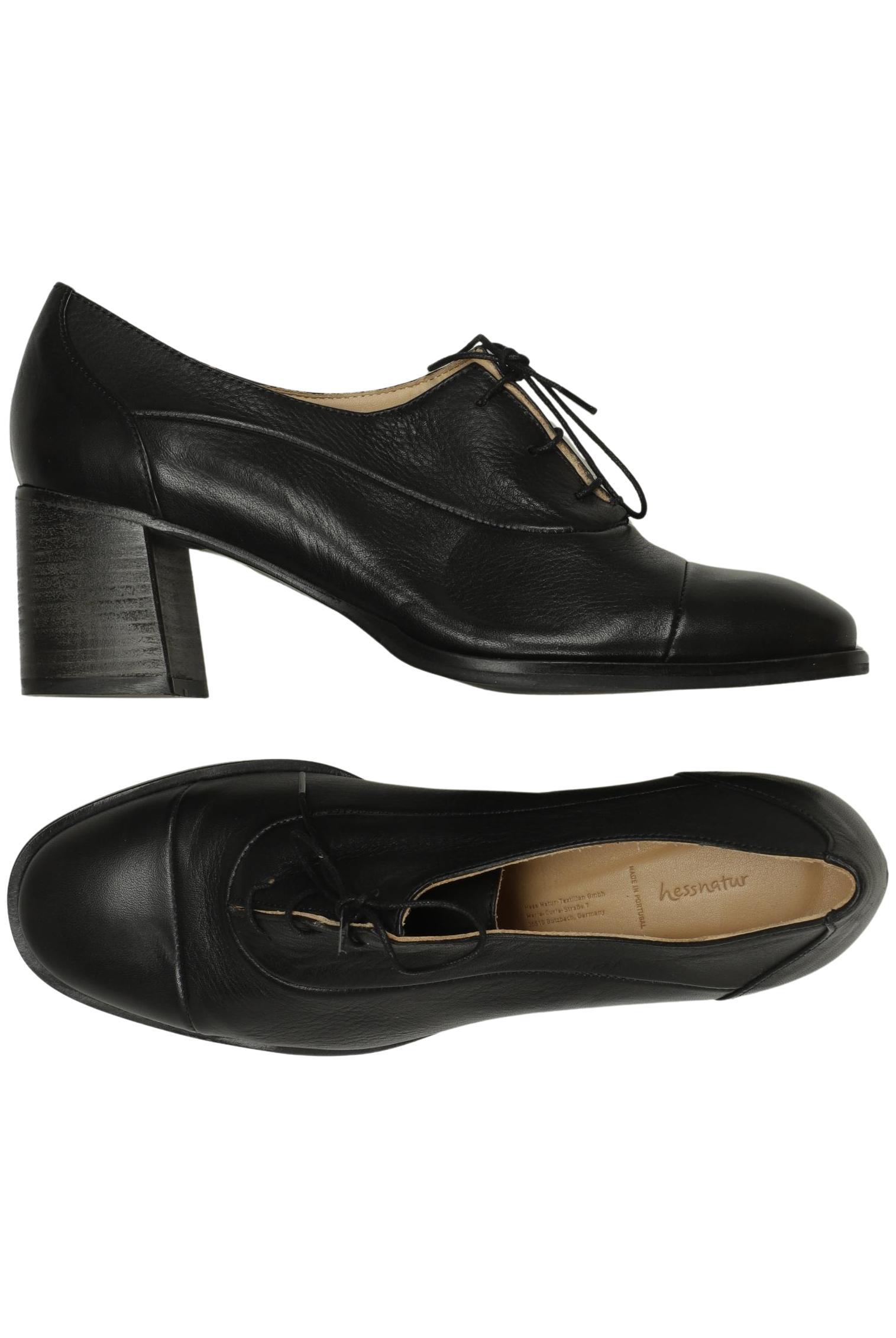 

hessnatur Damen Halbschuh, schwarz, Gr. 40