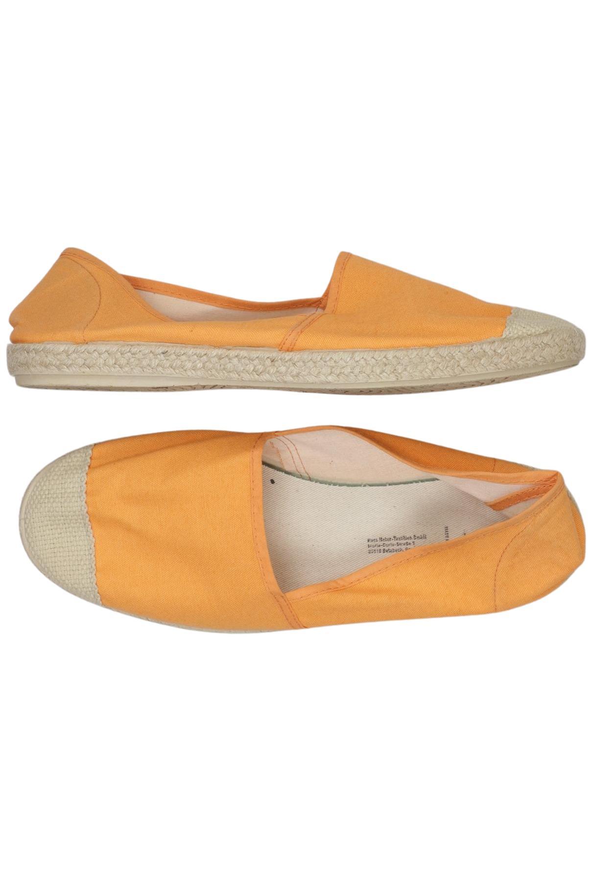 

hessnatur Damen Halbschuh, orange, Gr. 41