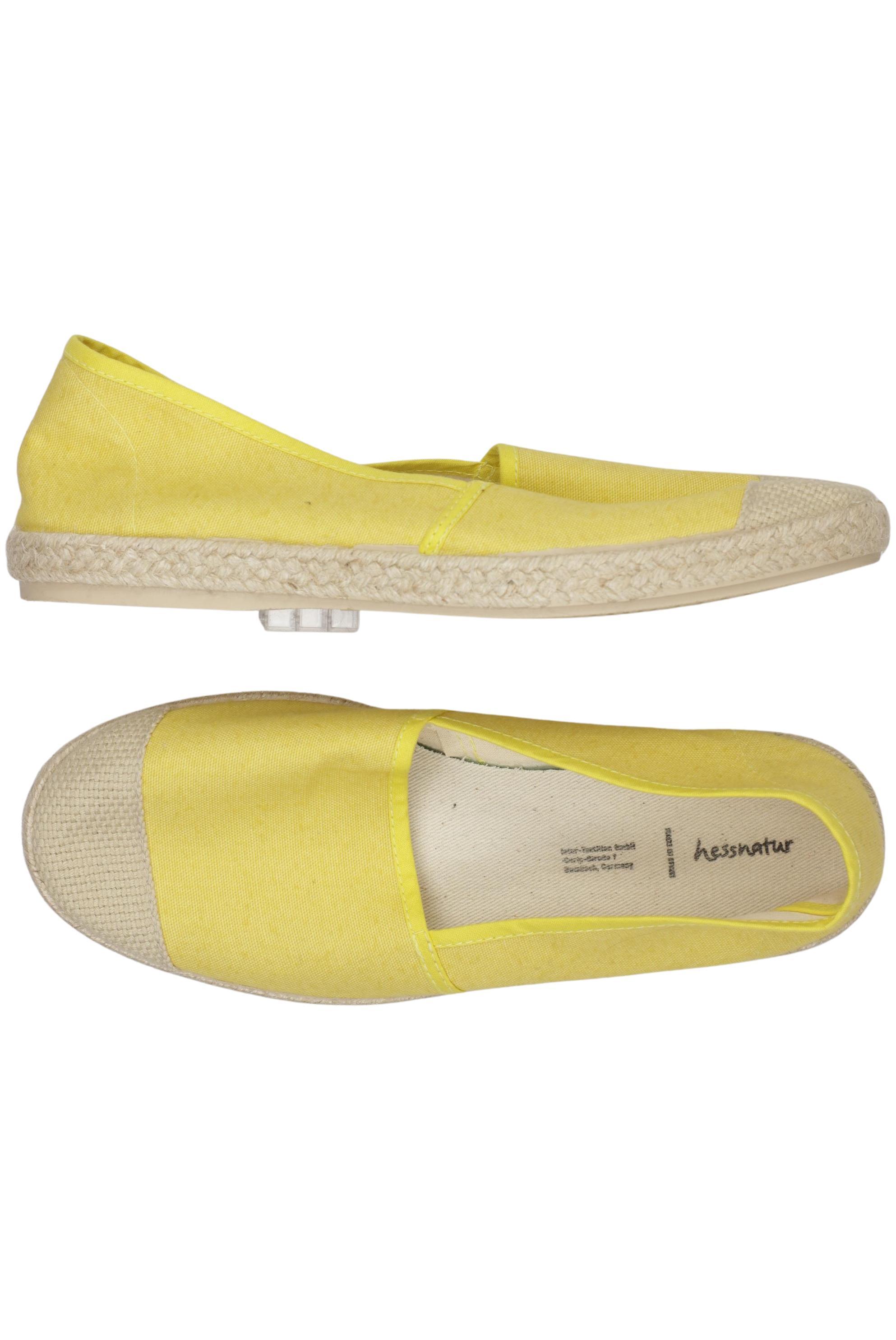 

hessnatur Damen Halbschuh, gelb, Gr. 38