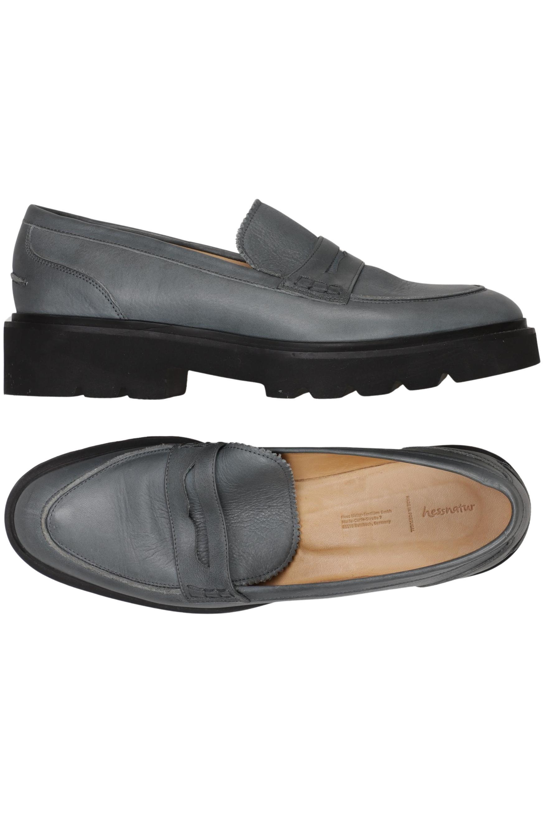 

hessnatur Damen Halbschuh, grau, Gr. 39