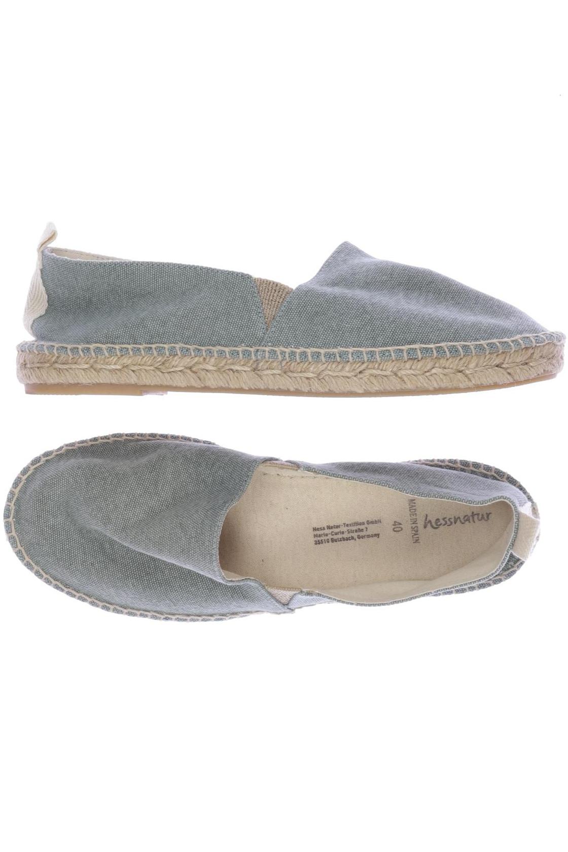 

hessnatur Damen Halbschuh, türkis, Gr. 40