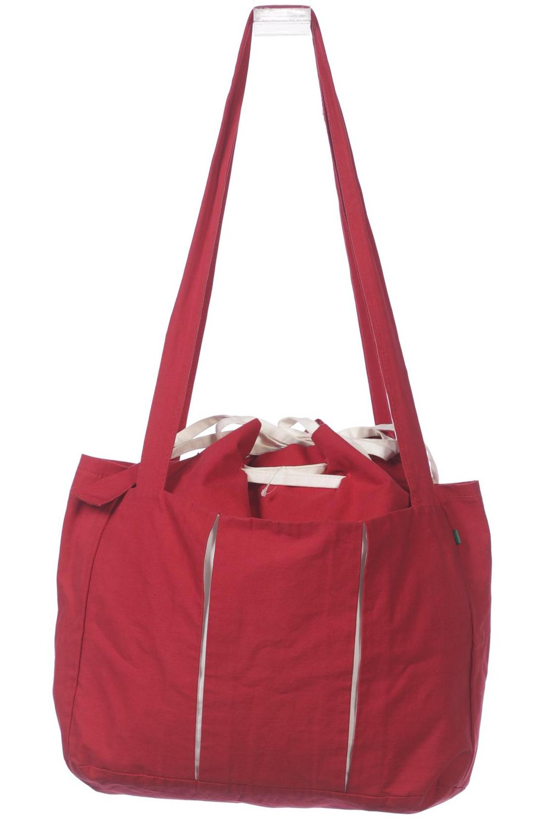 

hessnatur Damen Handtasche, rot, Gr.