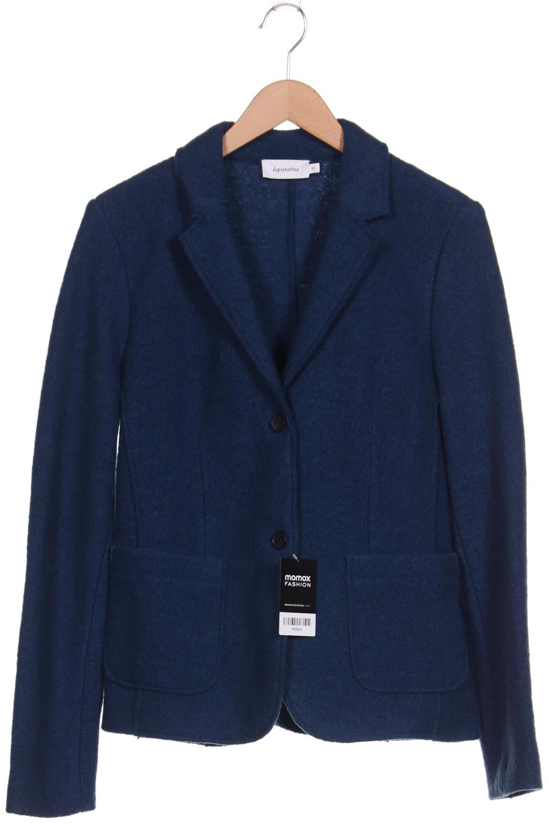 

hessnatur Damen Jacke, blau, Gr. 40