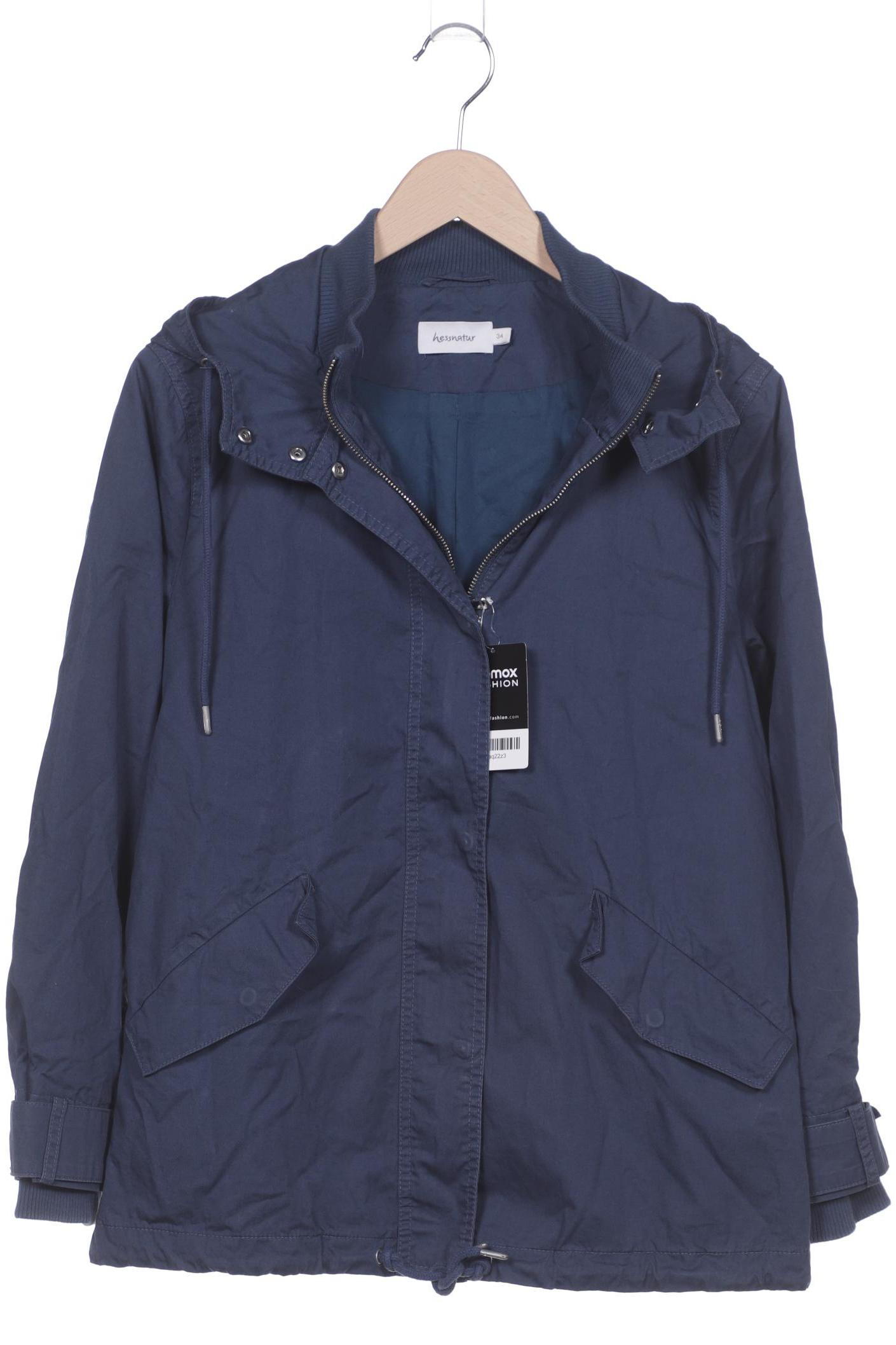 

hessnatur Damen Jacke, marineblau, Gr. 34
